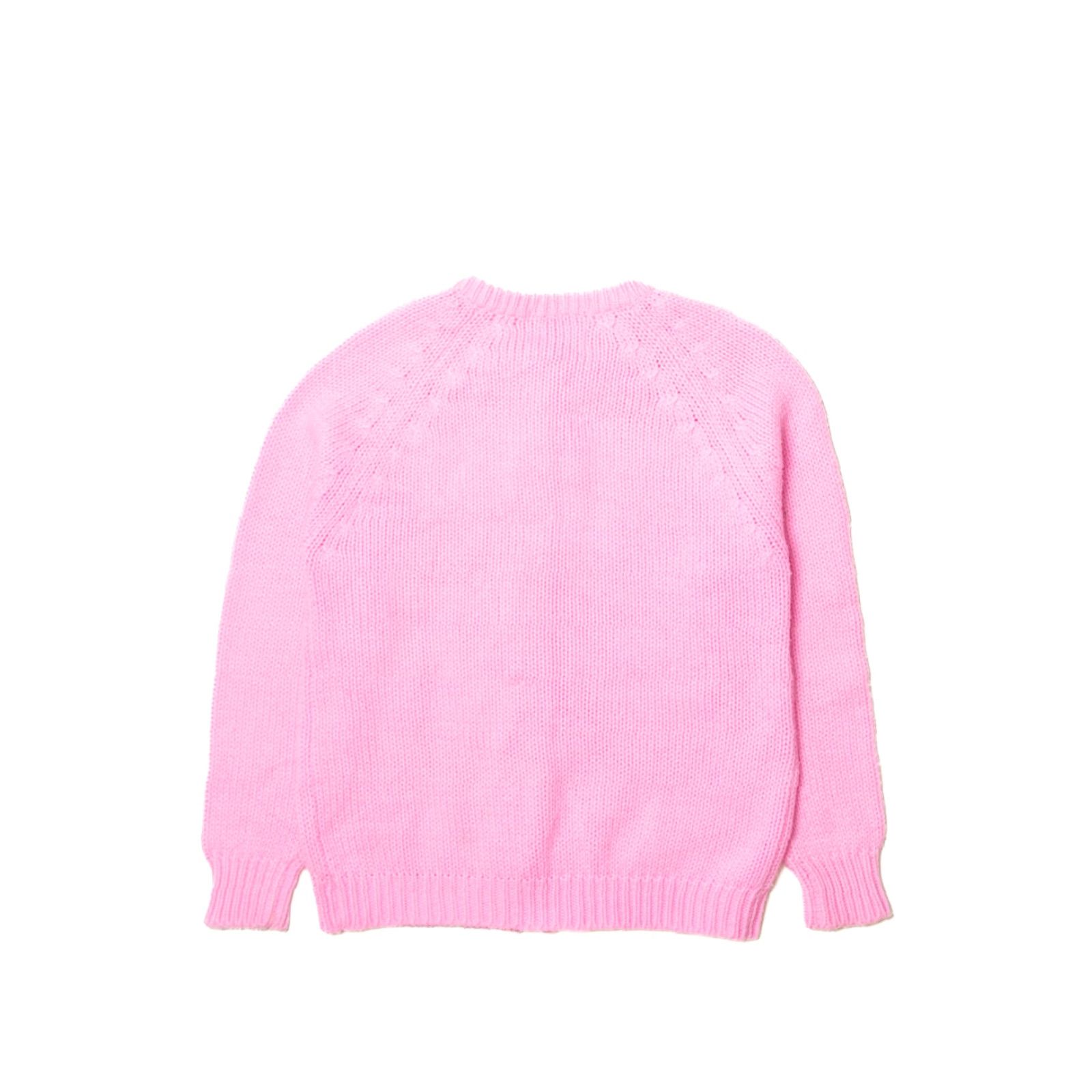 Pinko VINTAGE Classic Casuals Pink Cable Knit Sweater Shirt Womens Small Pink Cable Knit Sweater Size S / US 4 / IT 40 - 3 Thumbnail