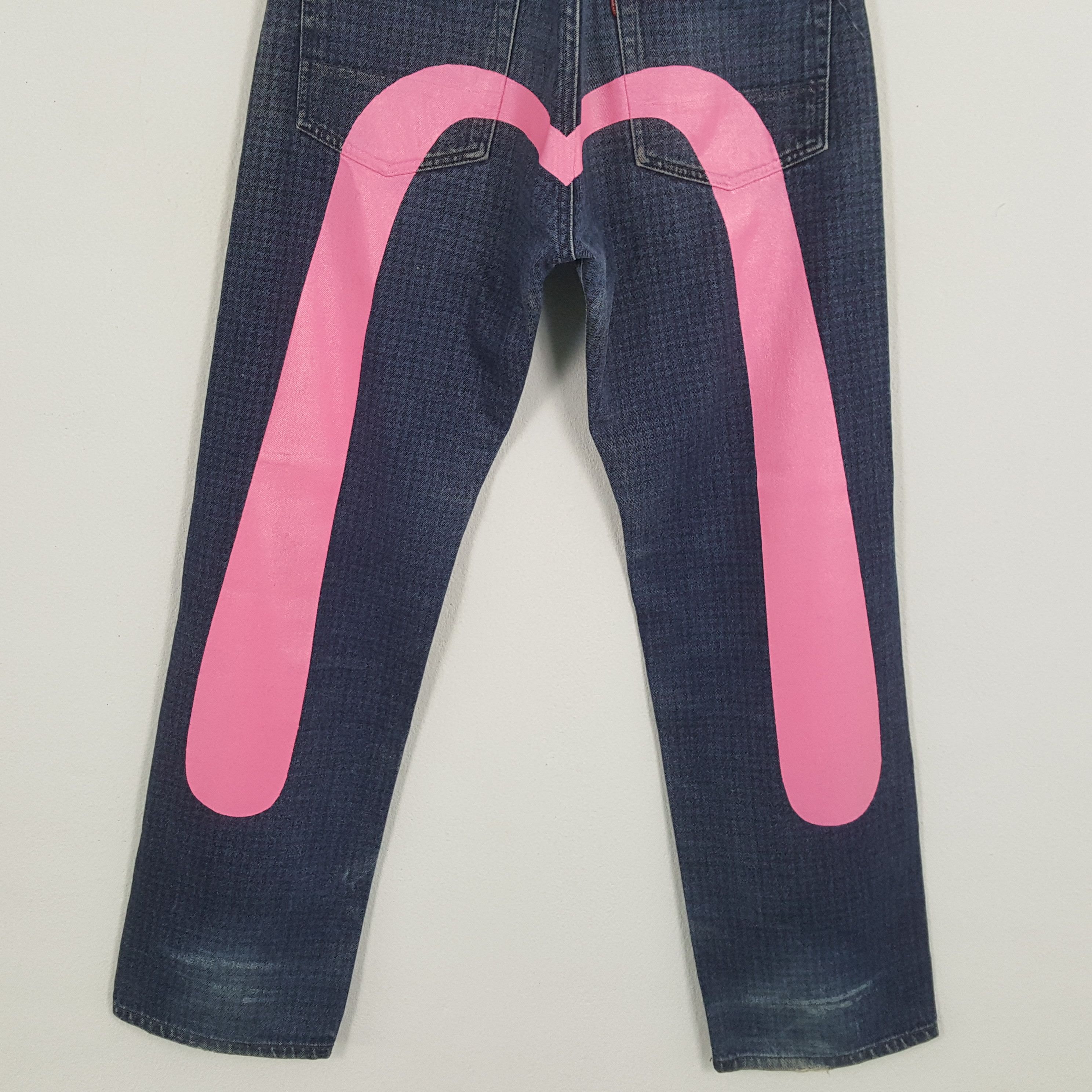 Evisu EVIS Japanese Brand Streetwear Custom Daicock Vintage Jeans Size US 30 / EU 46 - 3 Thumbnail