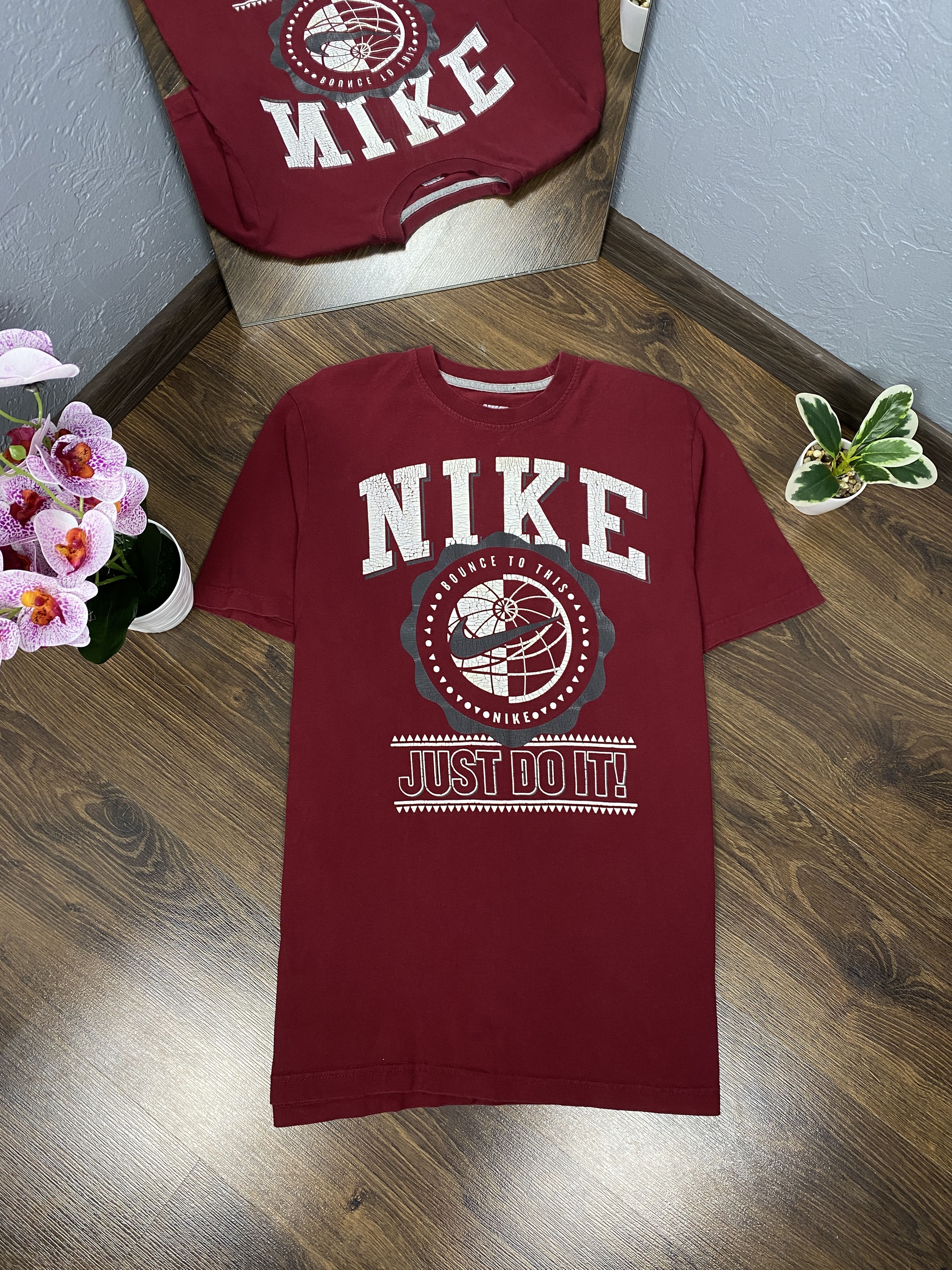Nike Nike Vintage big logo t-shirt Just do it Size US L / EU 52-54 / 3 - 1 Thumbnail