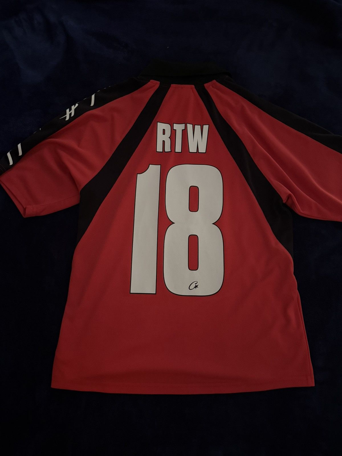 Corteiz Corteiz Altcatraz Football Jersey Red Size US S / EU 44-46 / 1 - 4 Thumbnail