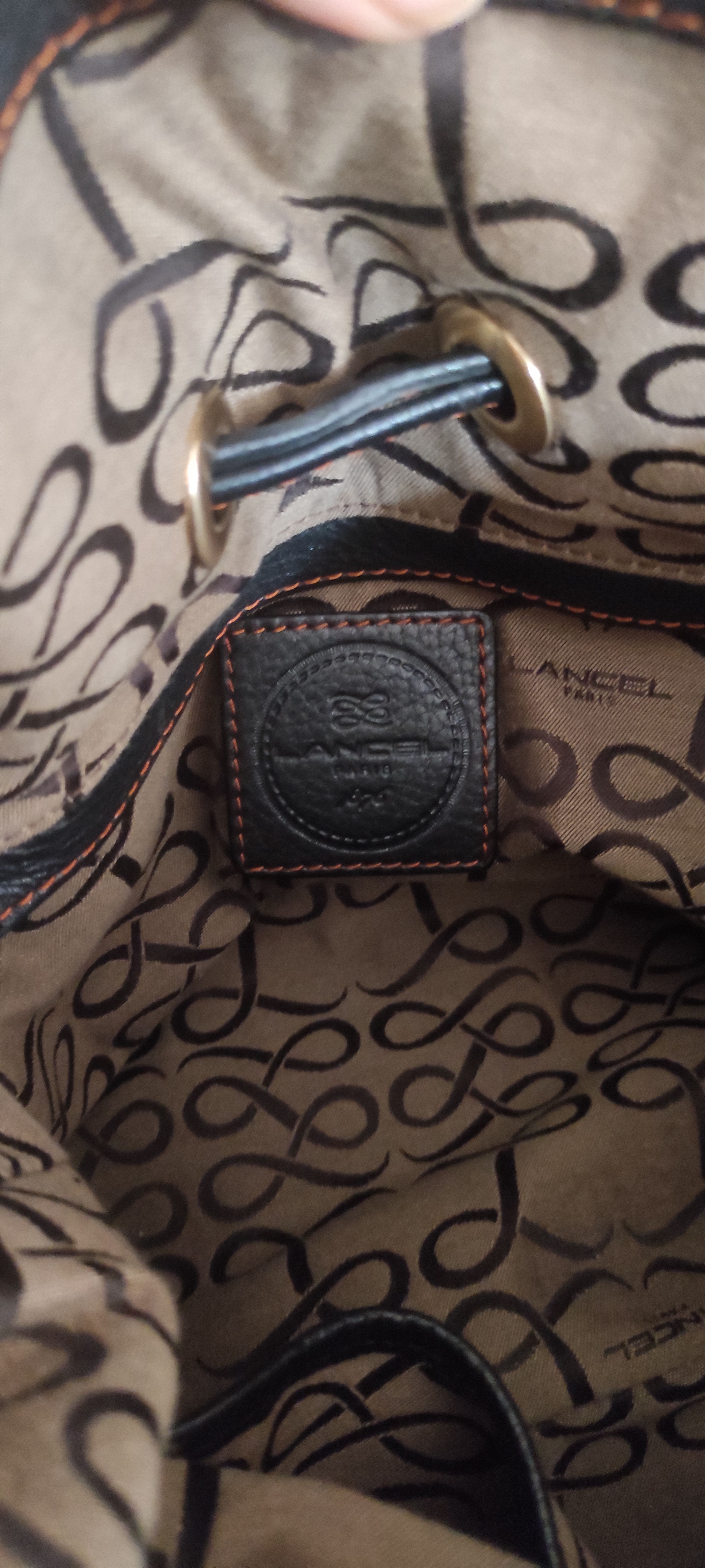 Lancel Lancel Premier Flirt Bag Mocha Cowhide Leather Bucket Bag Size ONE SIZE - 18 Thumbnail