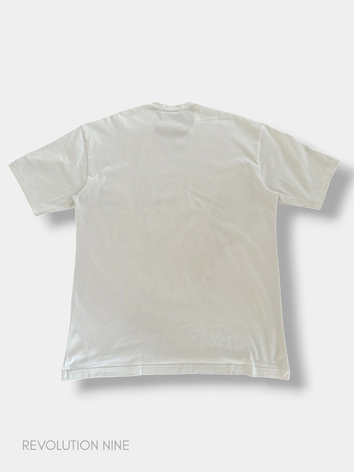Comme des Garçon SS22 blat white tshirt