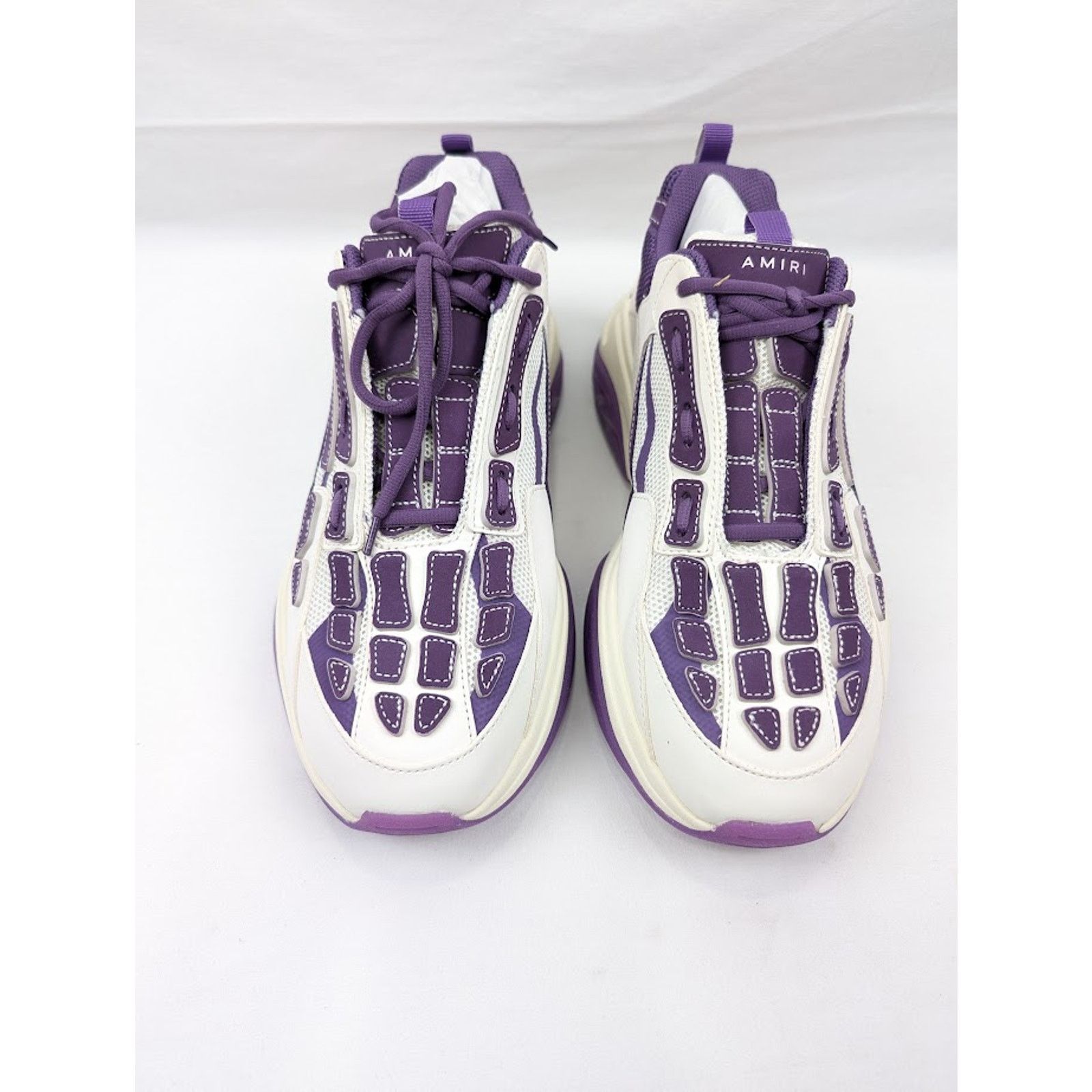 Amiri o1rshd1 Bone Runners in Cream/Purple Size US 10 / EU 43 - 16 Thumbnail