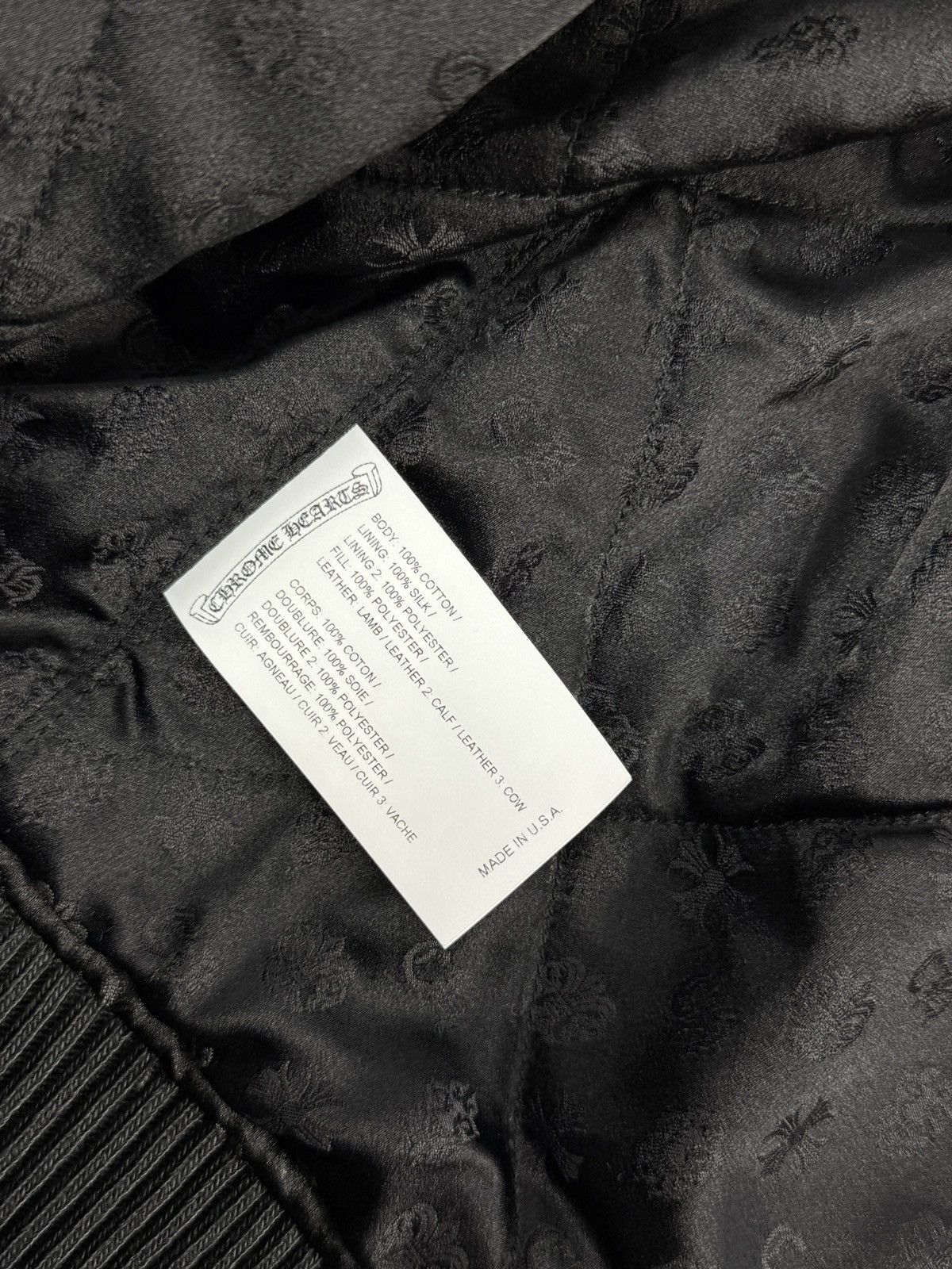 Chrome Hearts + MATTY BOY CROSS LIPS CORDUROY BOMBER JACKET Size US XL / EU 56 / 4 - 15 Thumbnail