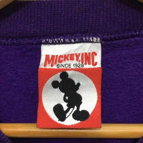 Mickey Mouse × Vintage Vtg MICKEY MOUSE Wizard Sweatshirt Disney Theme Park Size US M / EU 48-50 / 2 - 8 Thumbnail