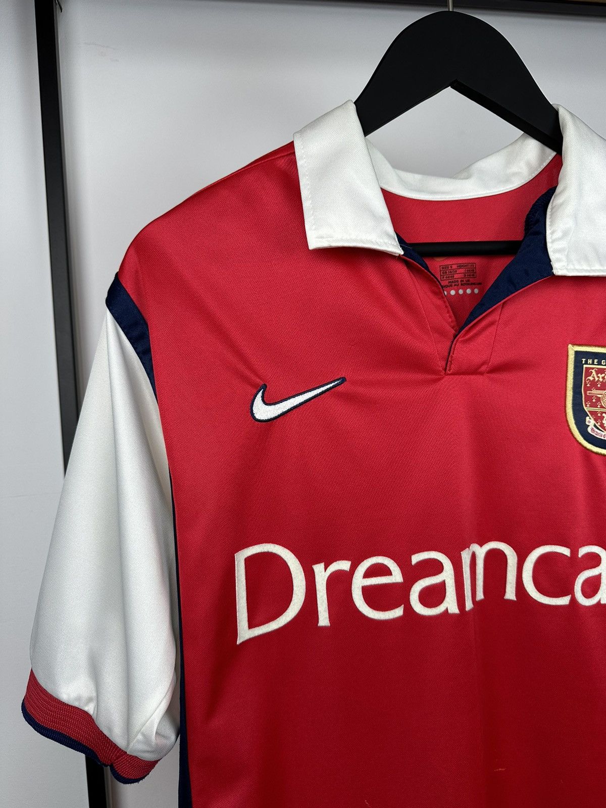 Nike × Vintage Vintage Arsenal #10 Bergkamp Nike 1999-2000 home jersey Men Size US S / EU 44-46 / 1 - 21 Thumbnail