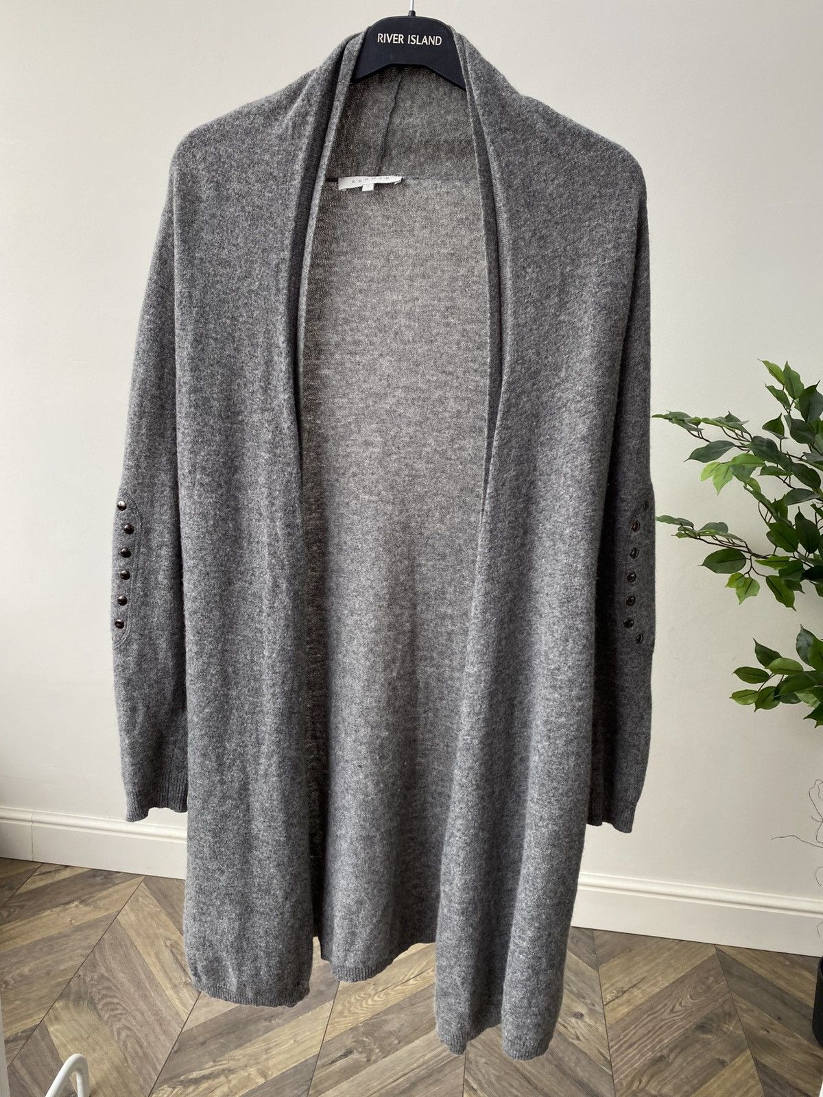 Sandro Vintage Sandro Open Front women’s Cardigan Wool Cashmere Size M / US 6-8 / IT 42-44 - 4 Thumbnail