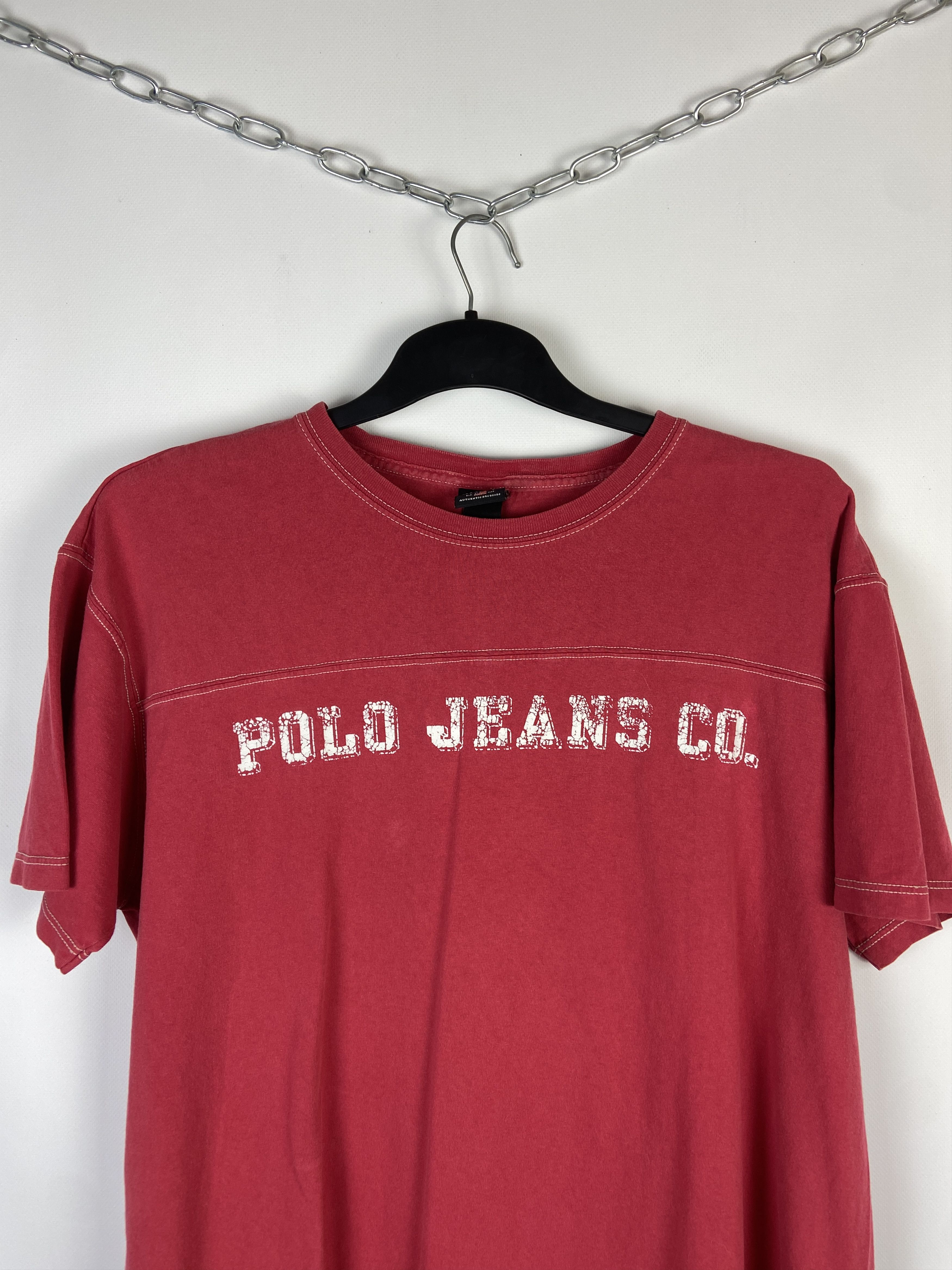 Polo Ralph Lauren Vintage Polo Jeans Co T Shirt Mens Size US L / EU 52-54 / 3 - 3 Thumbnail