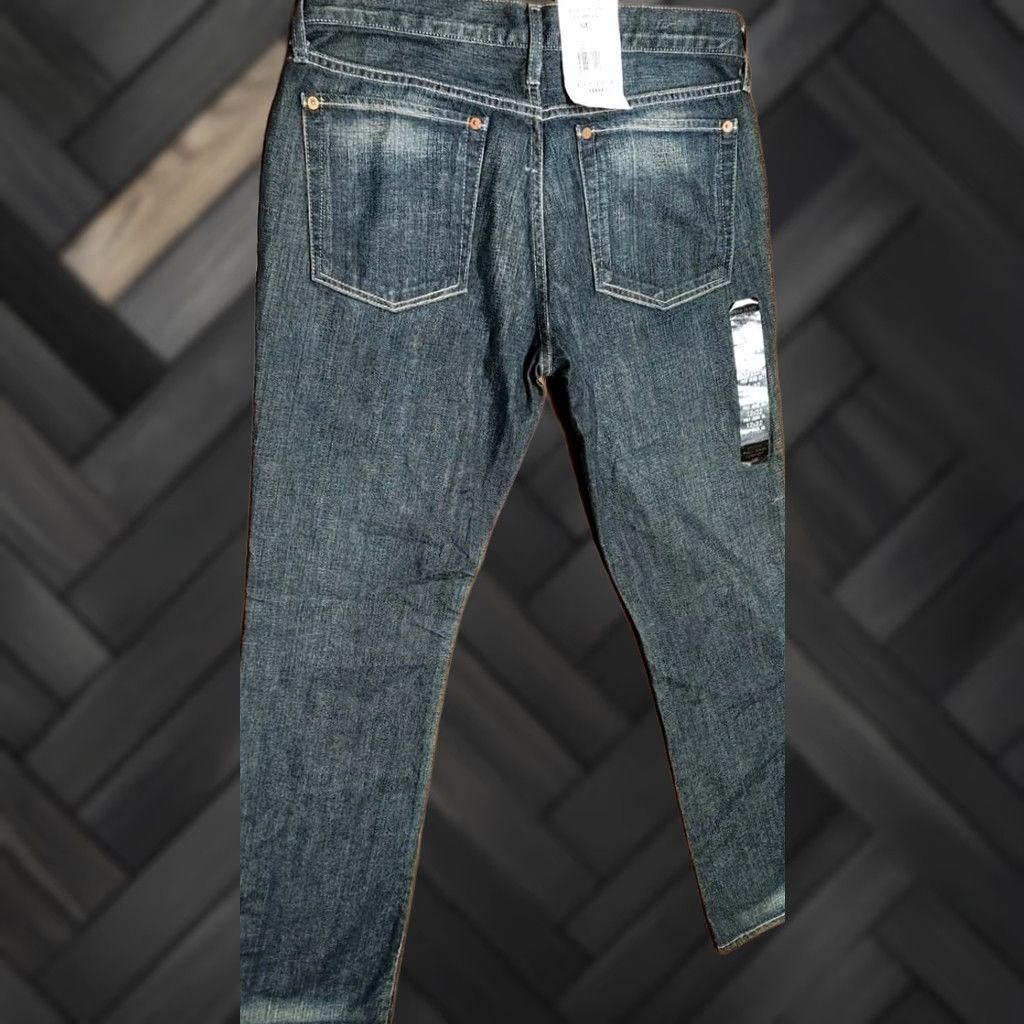 Polo Ralph Lauren Polo Ralph Lauren Whitney Button Vent Women's Jeans 32x32 Denim NWT 90s Bohemian City College Festival Retro Logo Genuine Leather? Size 34" / US 12 / IT 48 - 1 Thumbnail