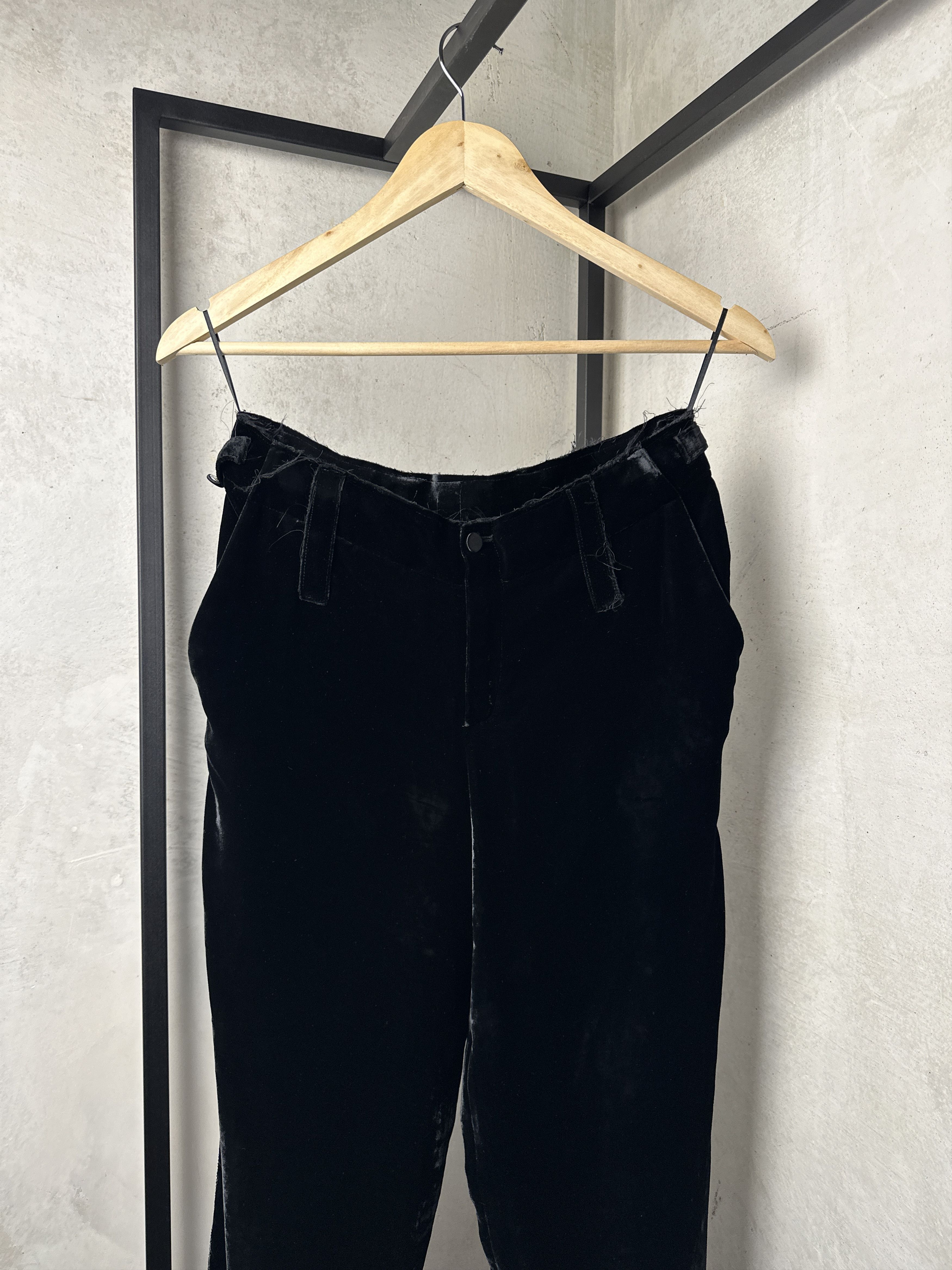 Lanvin Archive Lanvin FW04 Velvet Pants Size 26" / US 2 / IT 38 - 2 Thumbnail
