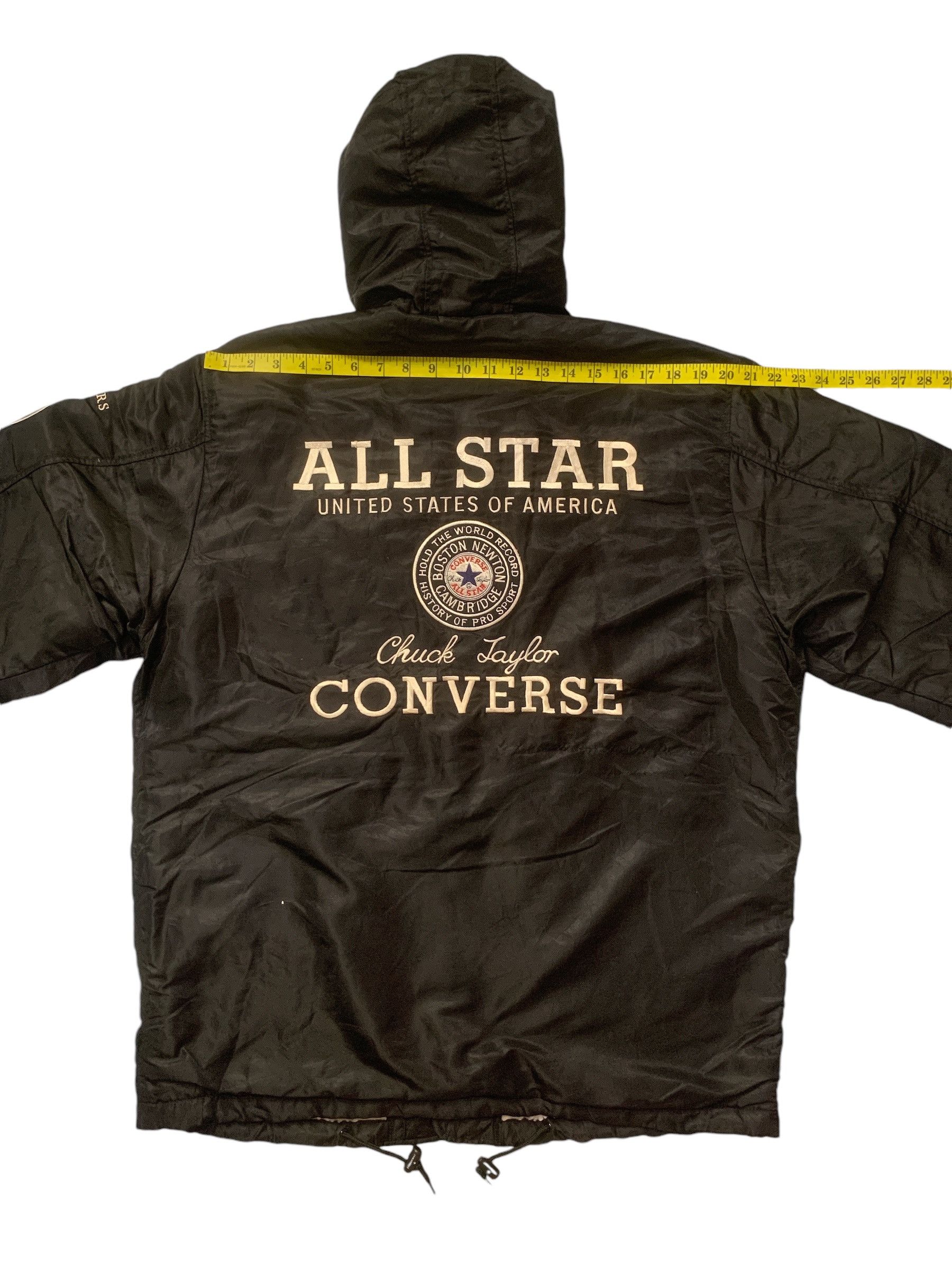 Converse × Vintage Rare Vintage Converse All Star Big Logo Sherpa Jackets Size US M / EU 48-50 / 2 - 12 Thumbnail