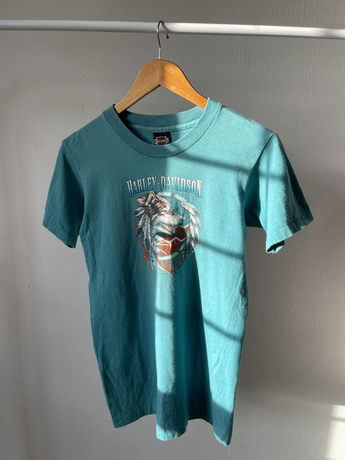 Harley Davidson 1996 Harley Davidson Tee Size US XS / EU 42 / 0 - 2 Thumbnail