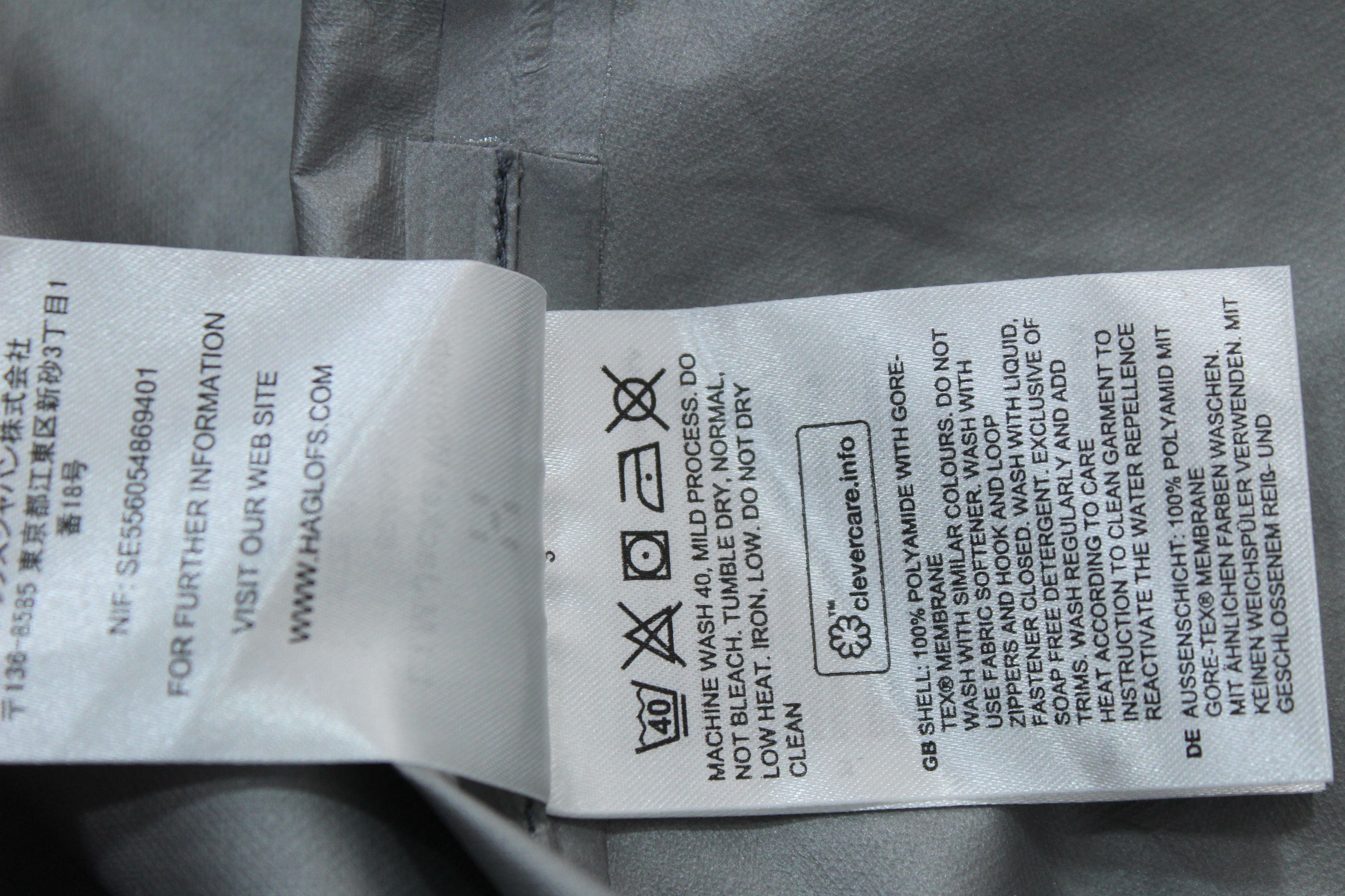 Haglofs Haglöfs L.I.M GORE-TEX Paclite Shell Jacket Light Blue Size XL / US 12-14 / IT 48-50 - 17 Thumbnail