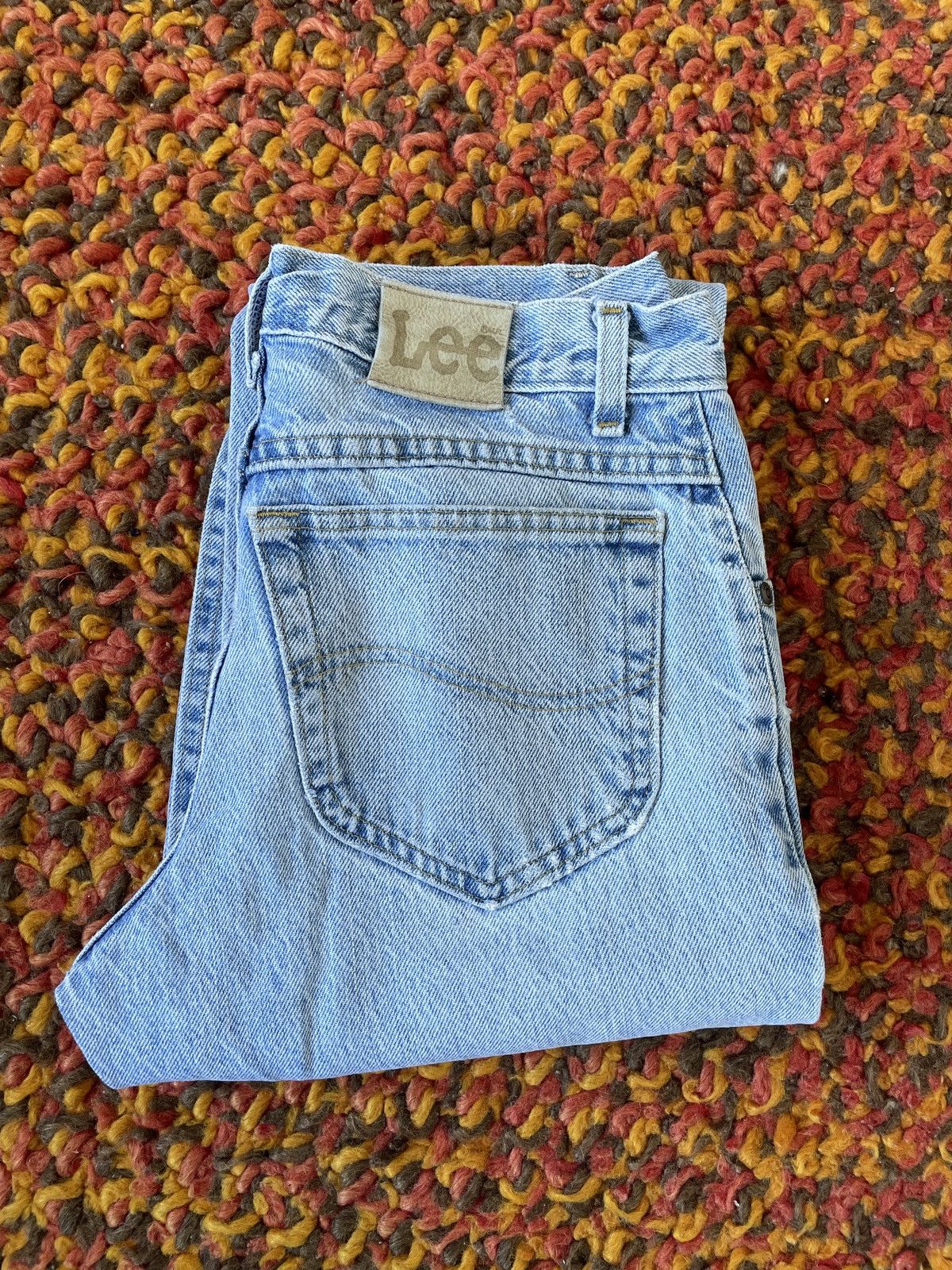 Lee Vintage Late 90s Straight Cut Size US 29 - 3 Thumbnail
