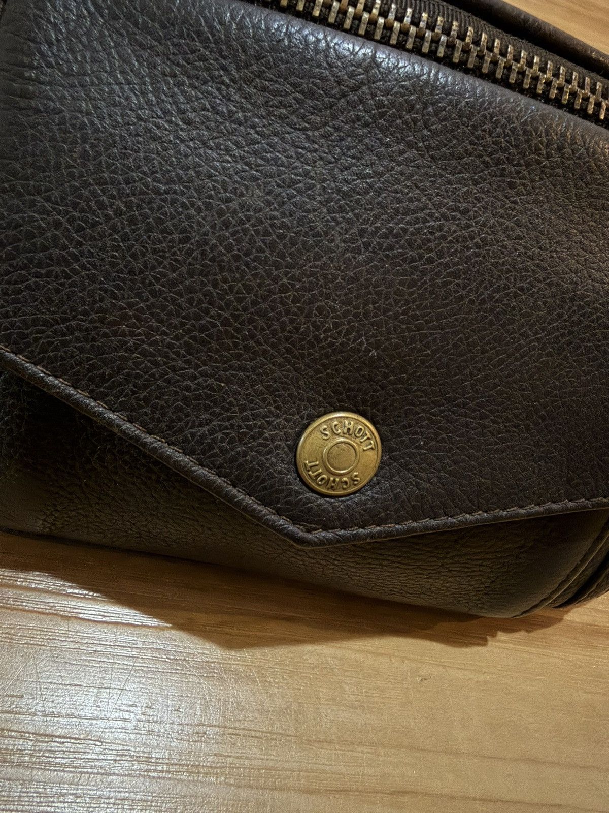 Schott Vintage perfecto by schott nyc leather bag Size ONE SIZE - 2 Thumbnail