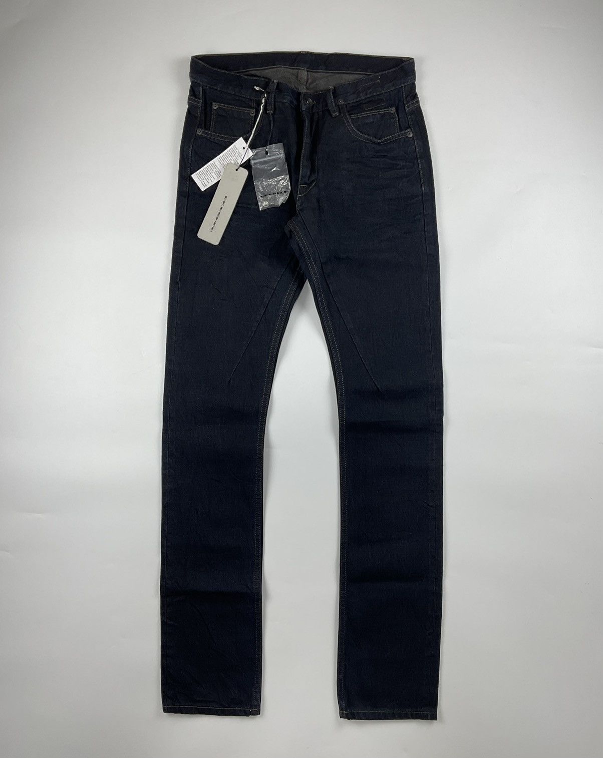 Rick Owens Rick Owens Hard Blue Detroit Cut Denim Size US 30 / EU 46 - 1 Thumbnail