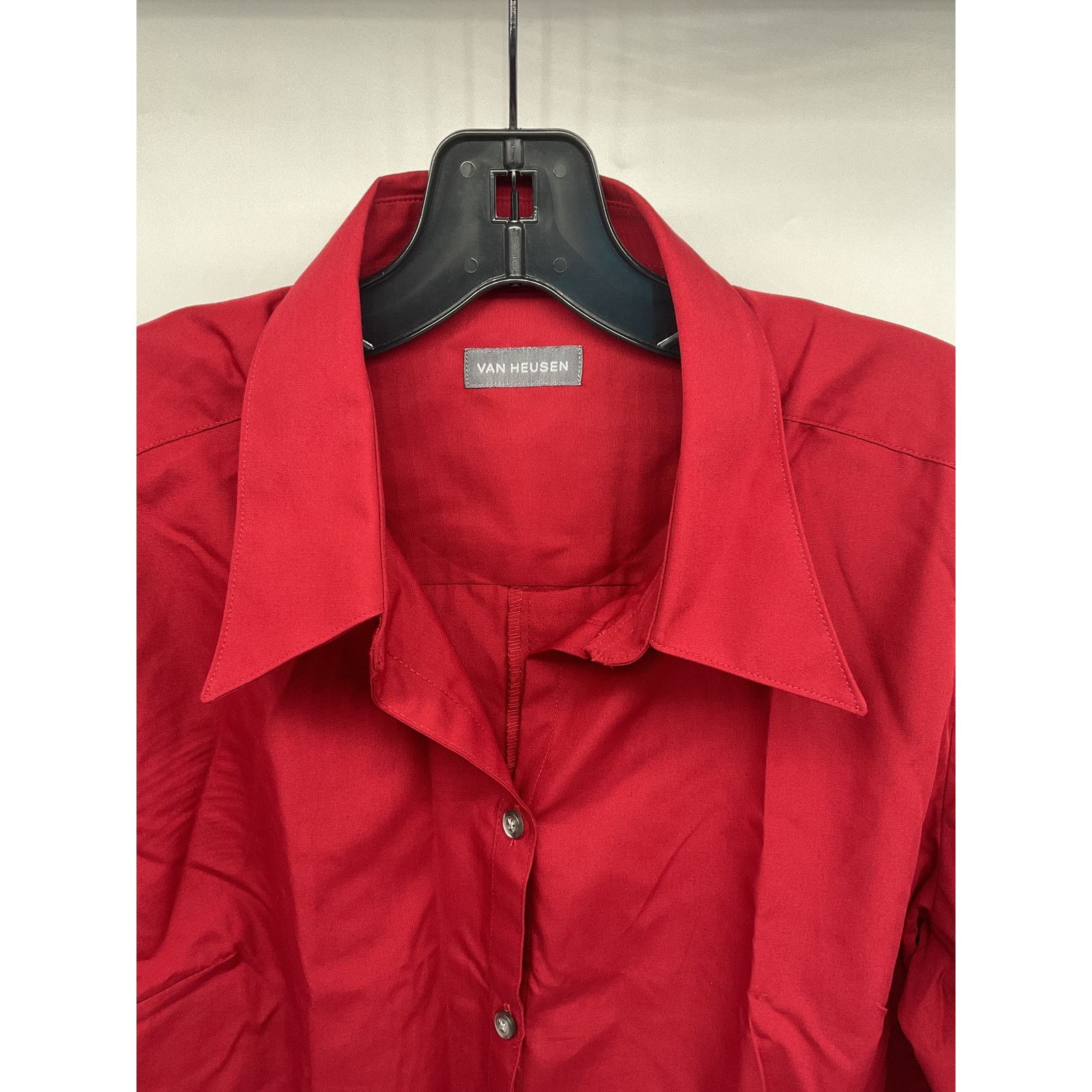 Van Heusen Van Heusen Women’s Button Up Dress Shirt - Size 12-14/L Size L / US 10 / IT 46 - 3 Thumbnail