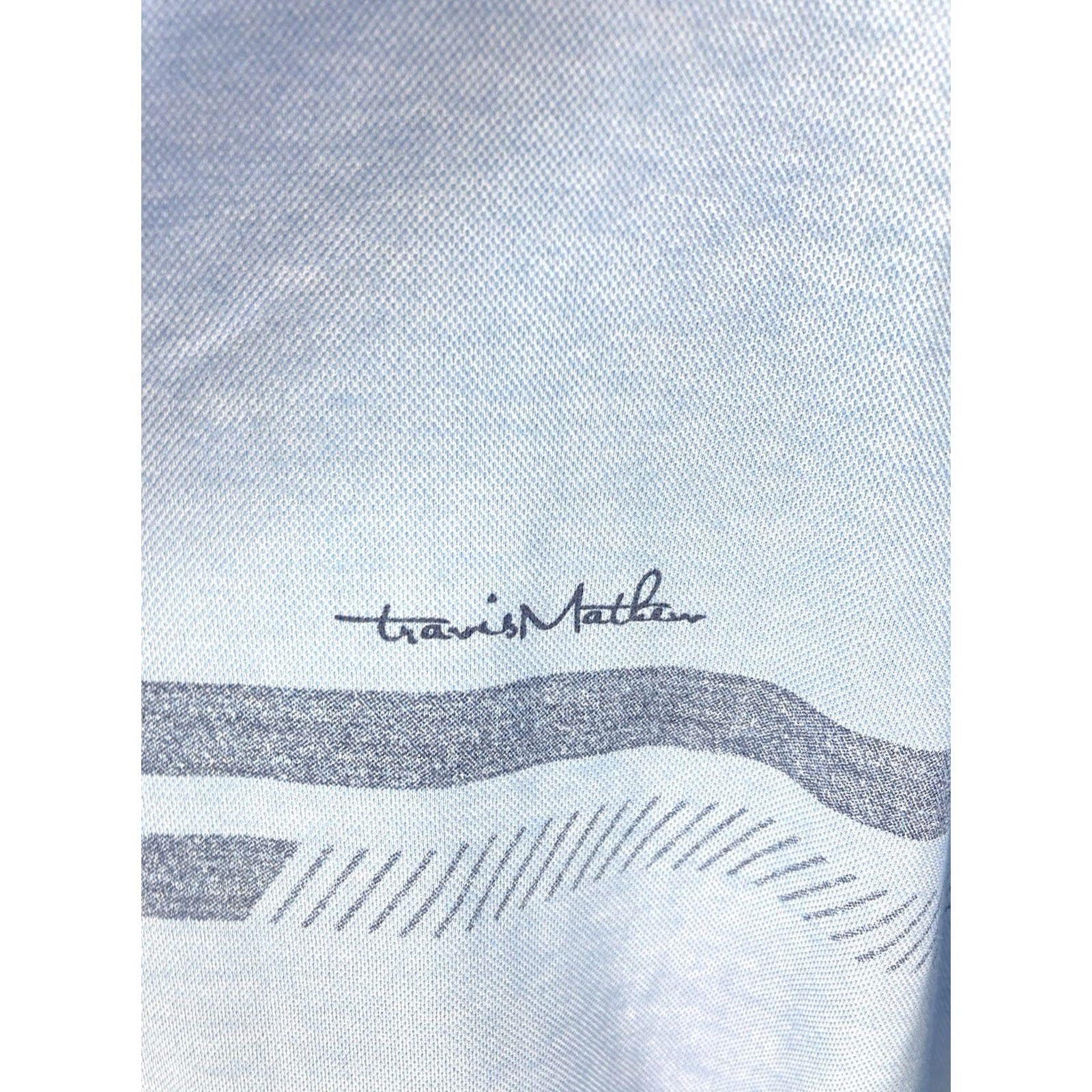 TravisMathew VINTAGE Travis Mathew Polo Golf Shirt Men Size Large Blue Pullover Short Sleeve Casual Slim Fit Size US L / EU 52-54 / 3 - 4 Thumbnail
