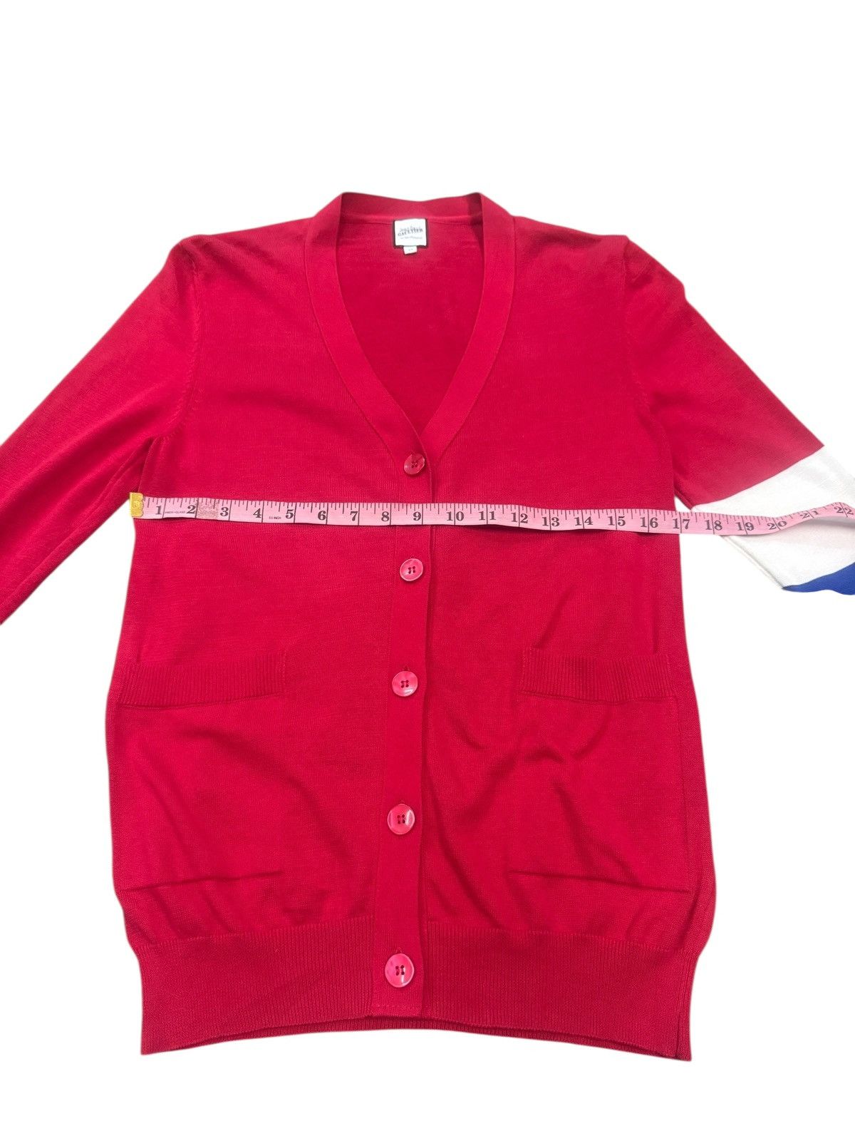 Jean Paul Gaultier JEAN PAUL GAUTIER TRICOLOUR CARDIGAN Size S / US 4 / IT 40 - 10 Thumbnail