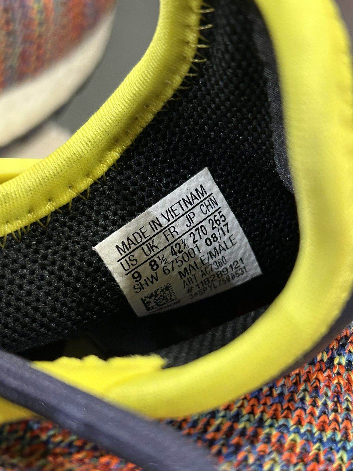 Adidas Adidas Pharrell Hu NMD Multi Size US 9 / EU 42 - 6 Thumbnail