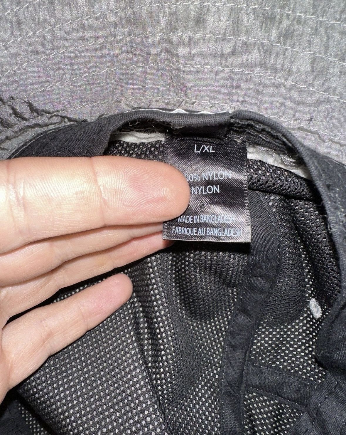 Stussy Stussy Taslan Bucket Hat Nylon Silver Grey Reflective Grail Size ONE SIZE - 6 Thumbnail