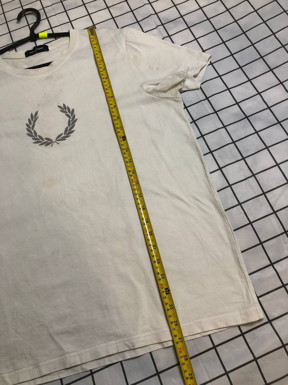 Fred Perry Fred Perry Men's Textured Regular Fit T-Shirt Size US XL / EU 56 / 4 - 13 Thumbnail