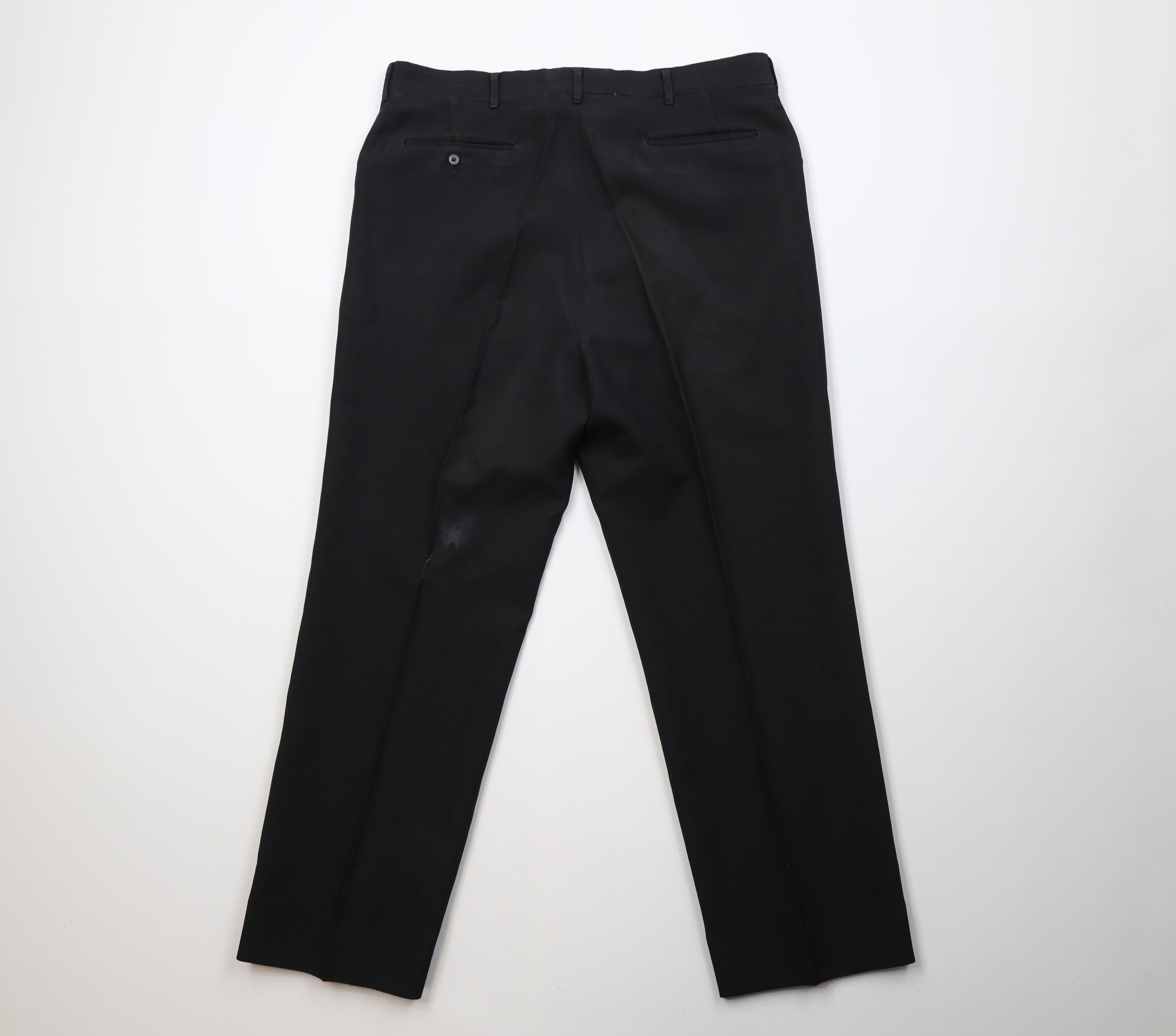 Vintage Vintage 70s Streetwear Knit Flared Wide Leg Chino Pants USA Size US 36 / EU 52 - 9 Thumbnail