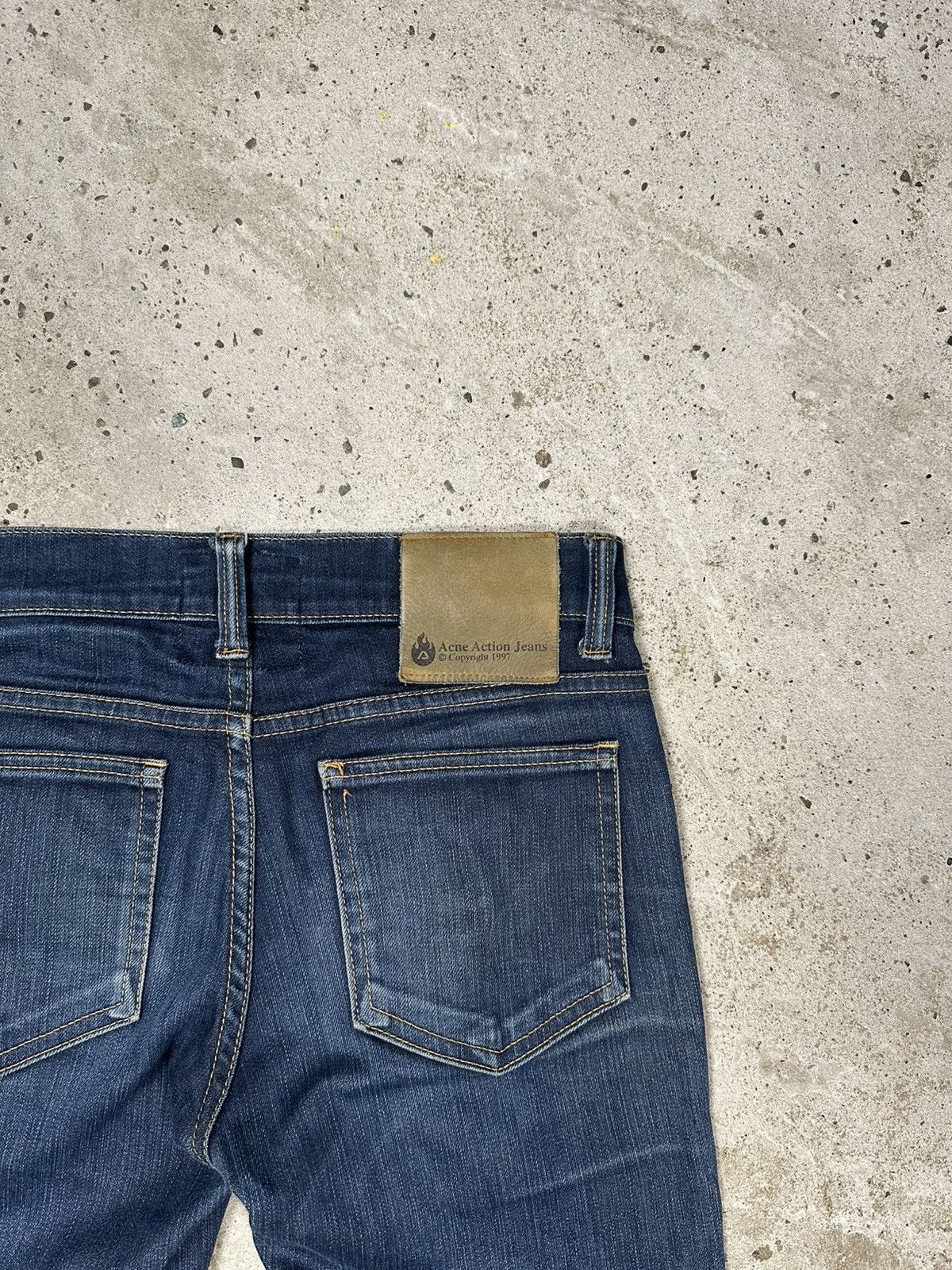Acne Studios Vintage 2000s Acne Action Jeans Archive Denim Pants Size US 27 - 15 Thumbnail