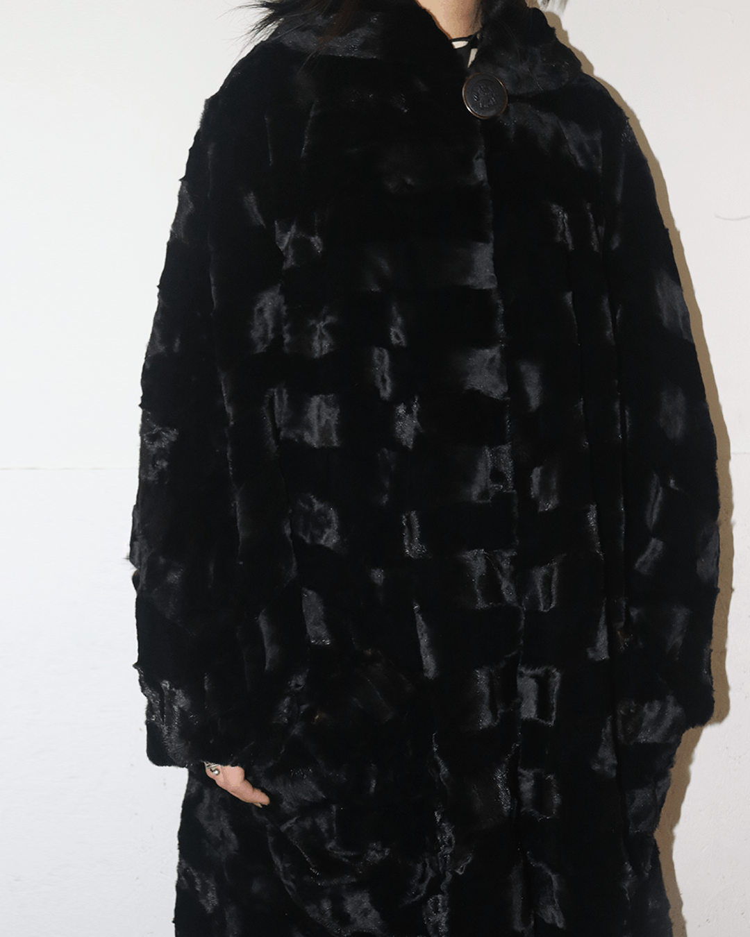 Fendi Fendi AW90 Onice Patchwork Lining Fur Coat Size S / US 4 / IT 40 - 4 Thumbnail