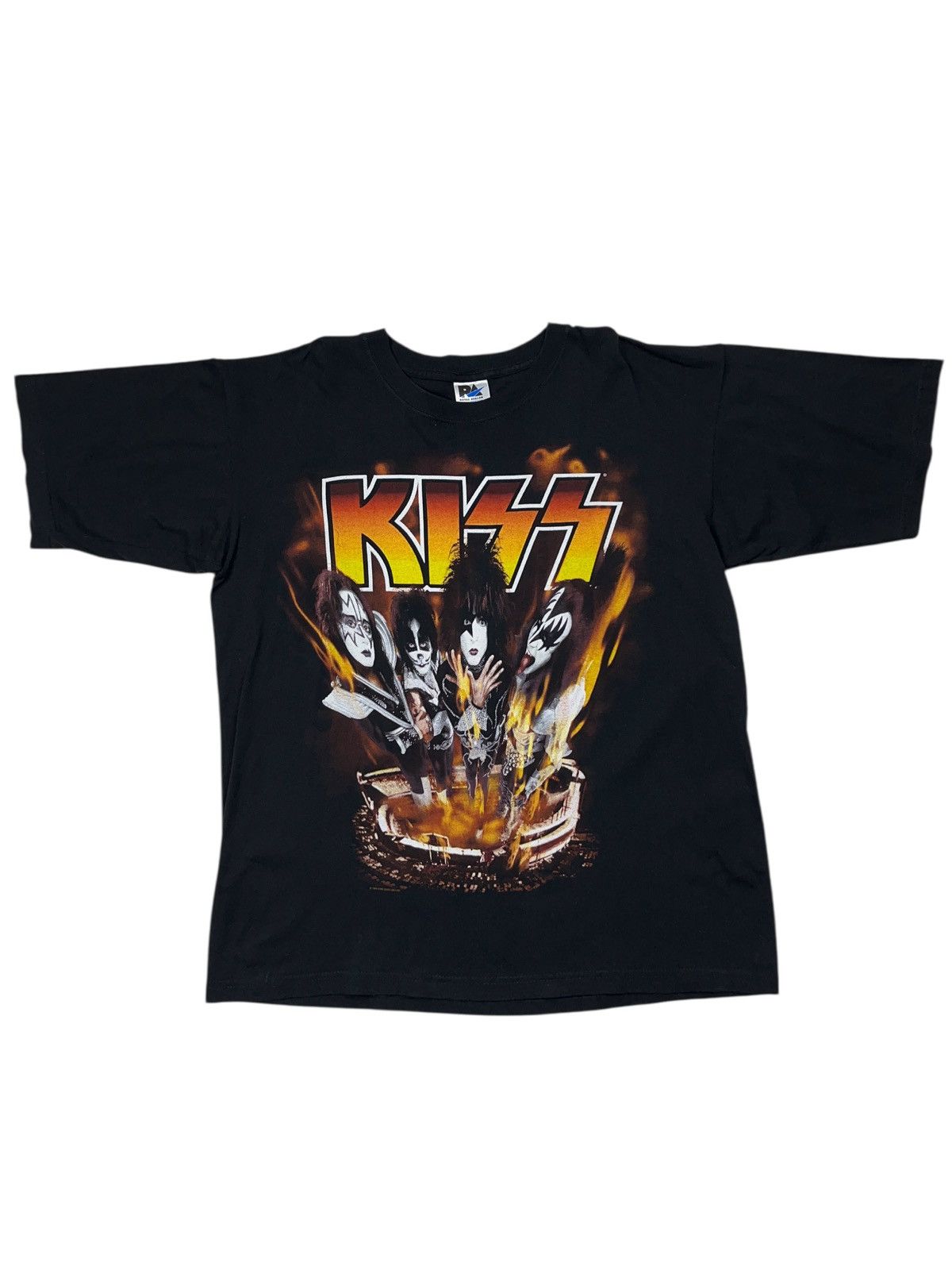 KISS Vintage 1999 KISS Psycho Circus Live in 3D Glam Rock T-Shirt Size US XL / EU 56 / 4 - 1 Thumbnail