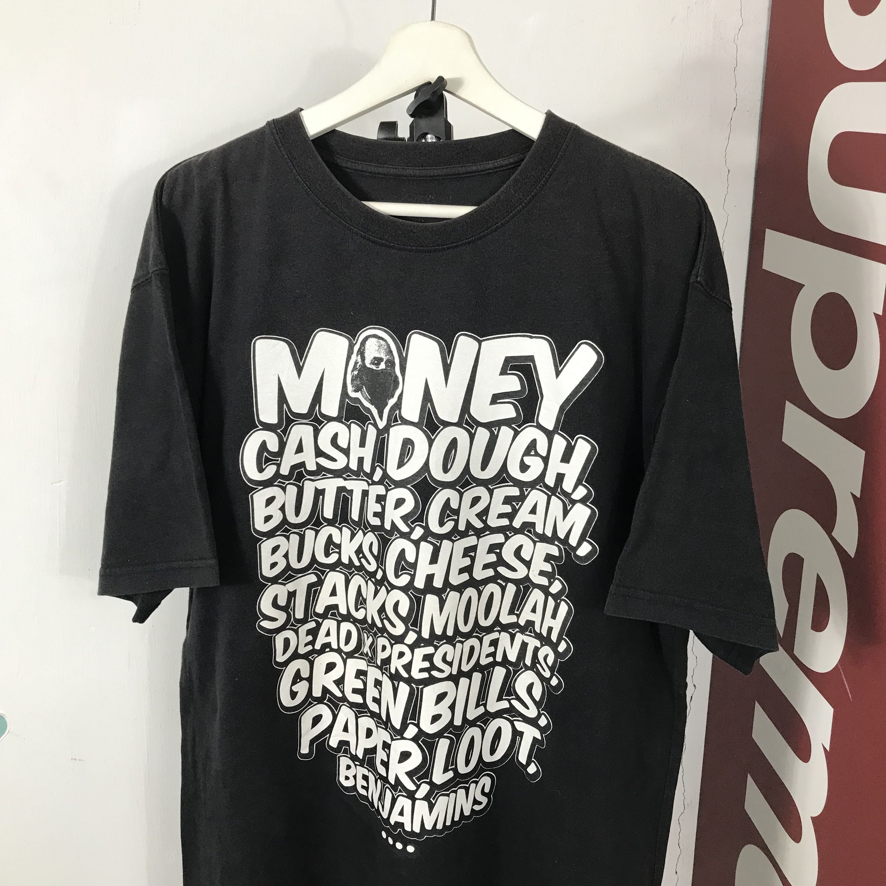 Rocawear Vintage Rocawear BENJAMIN ALL MONEY CASH Phototee Streetwear Size US XL / EU 56 / 4 - 3 Thumbnail
