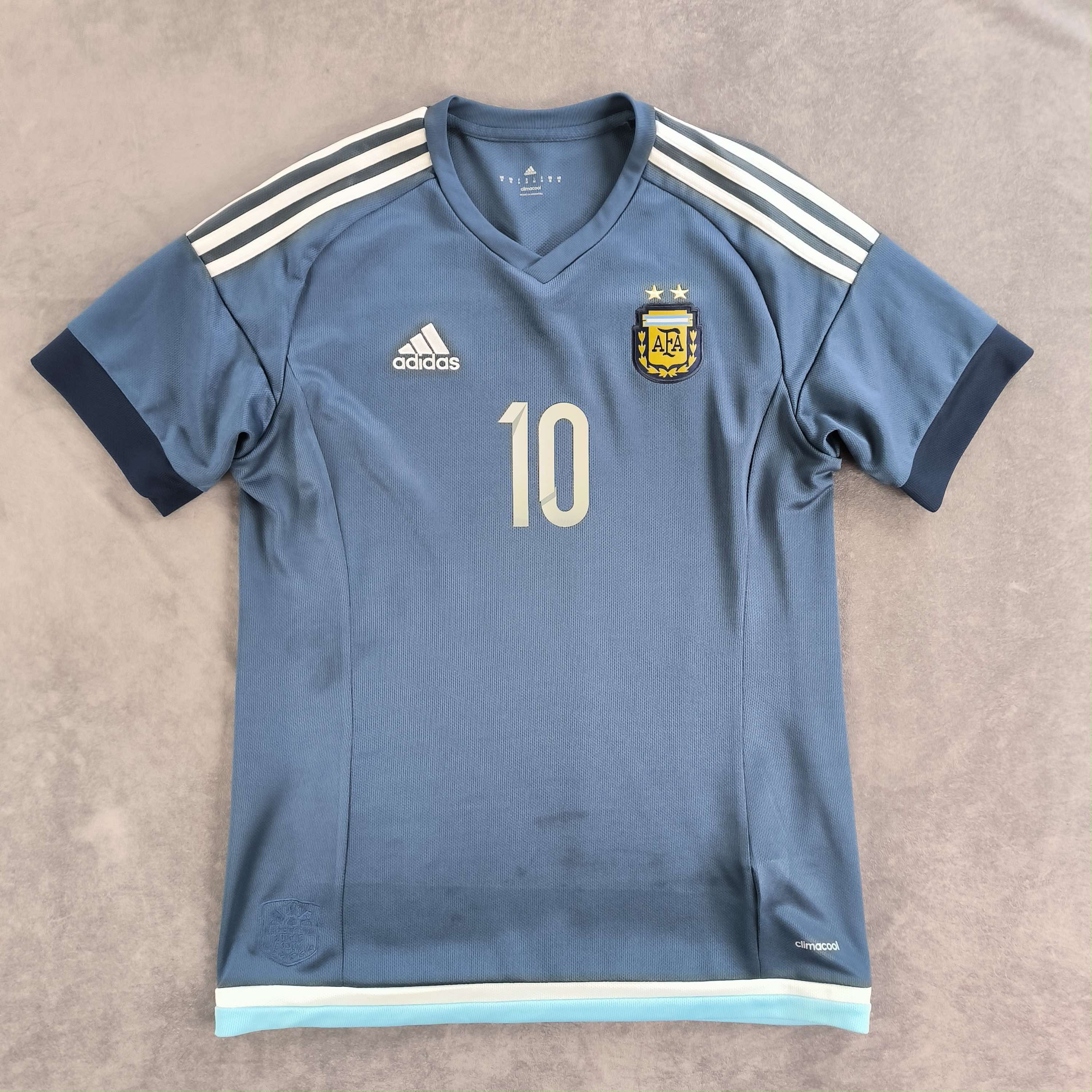 Adidas Argentina 2015-17 Adidas away Messi football jersey size M Size US M / EU 48-50 / 2 - 2 Thumbnail
