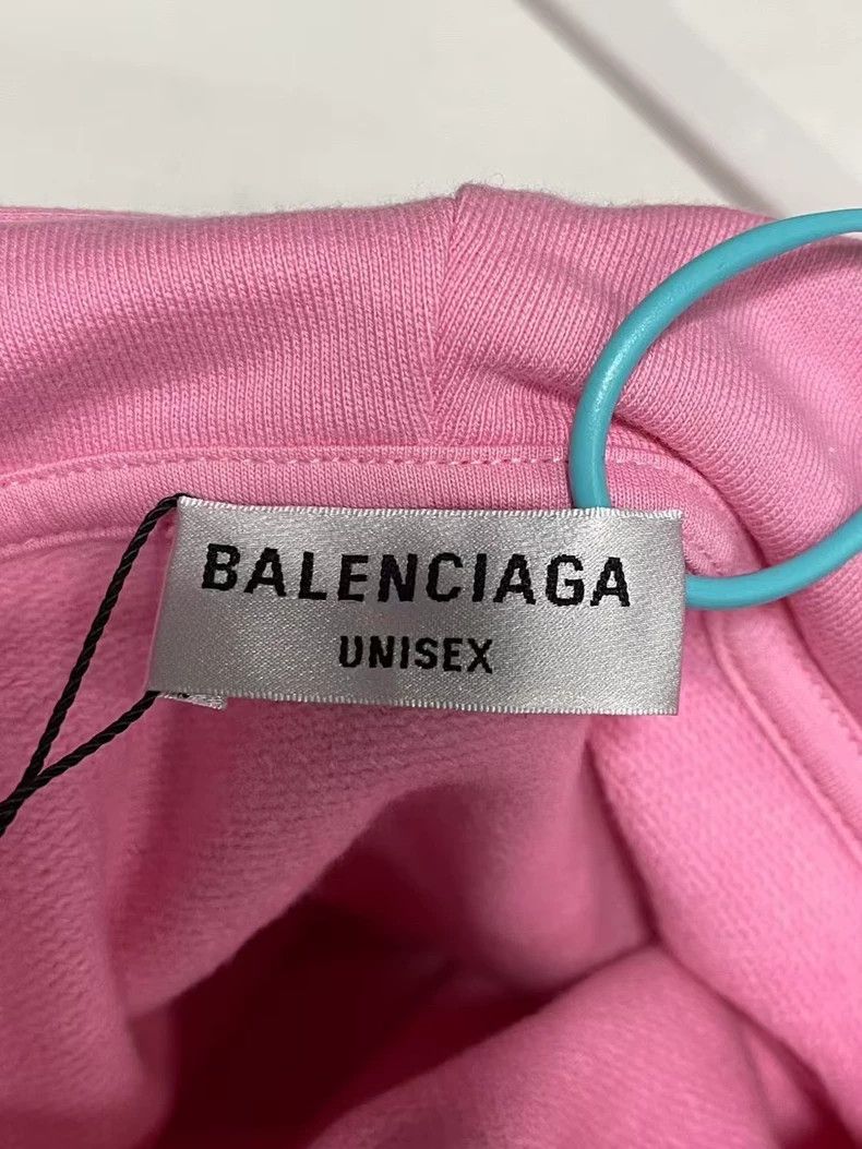 Balenciaga Balenciaga Pink Rhinestone Hoodie 2503-Nextarrow Size US S / EU 44-46 / 1 - 6 Thumbnail