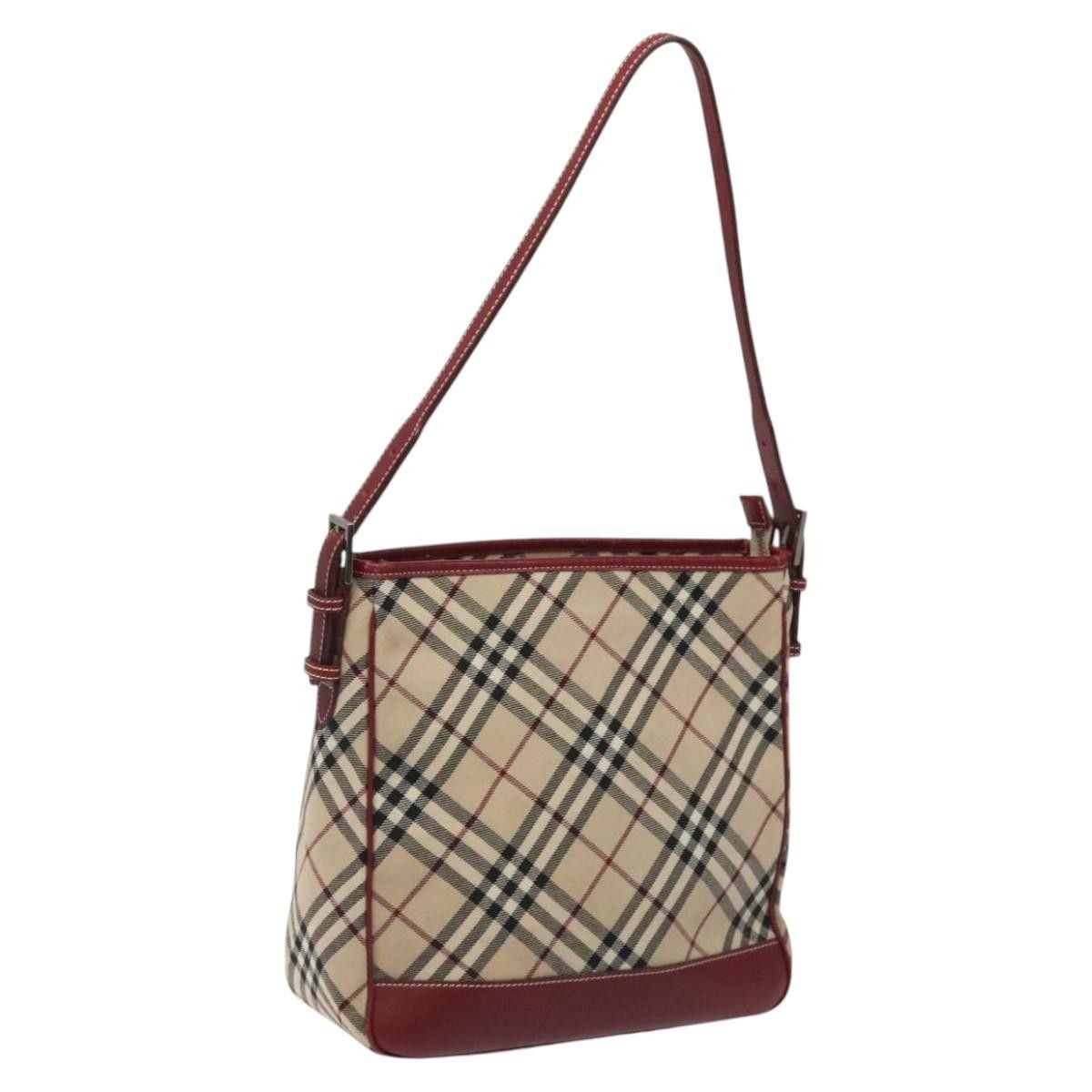 Burberry Burberry Shoulder Bag Nova Check Canvas Size ONE SIZE - 1 Thumbnail