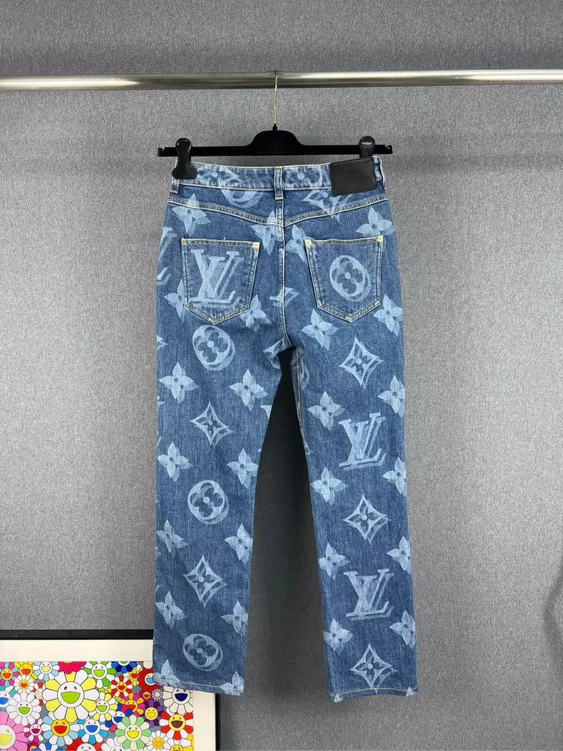 Louis Vuitton Louis Vuitton Presbyopia full LOGO jeans Size US 36 / EU 52 - 2 Thumbnail