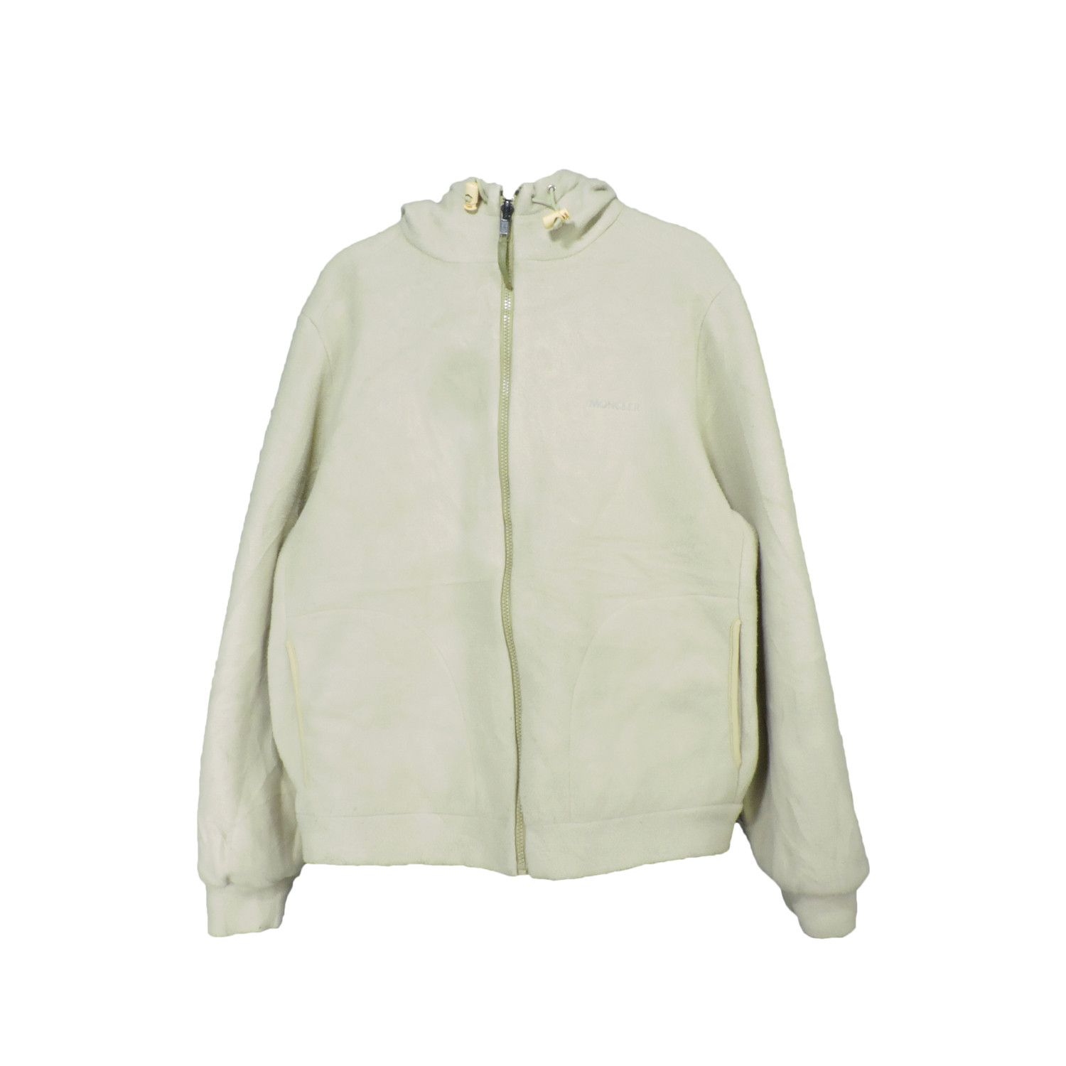 Moncler 90’S MONCLER HUSKY REVERSIBLE LIGHT GREEN FLEECE JACKET Size US S / EU 44-46 / 1 - 1 Thumbnail