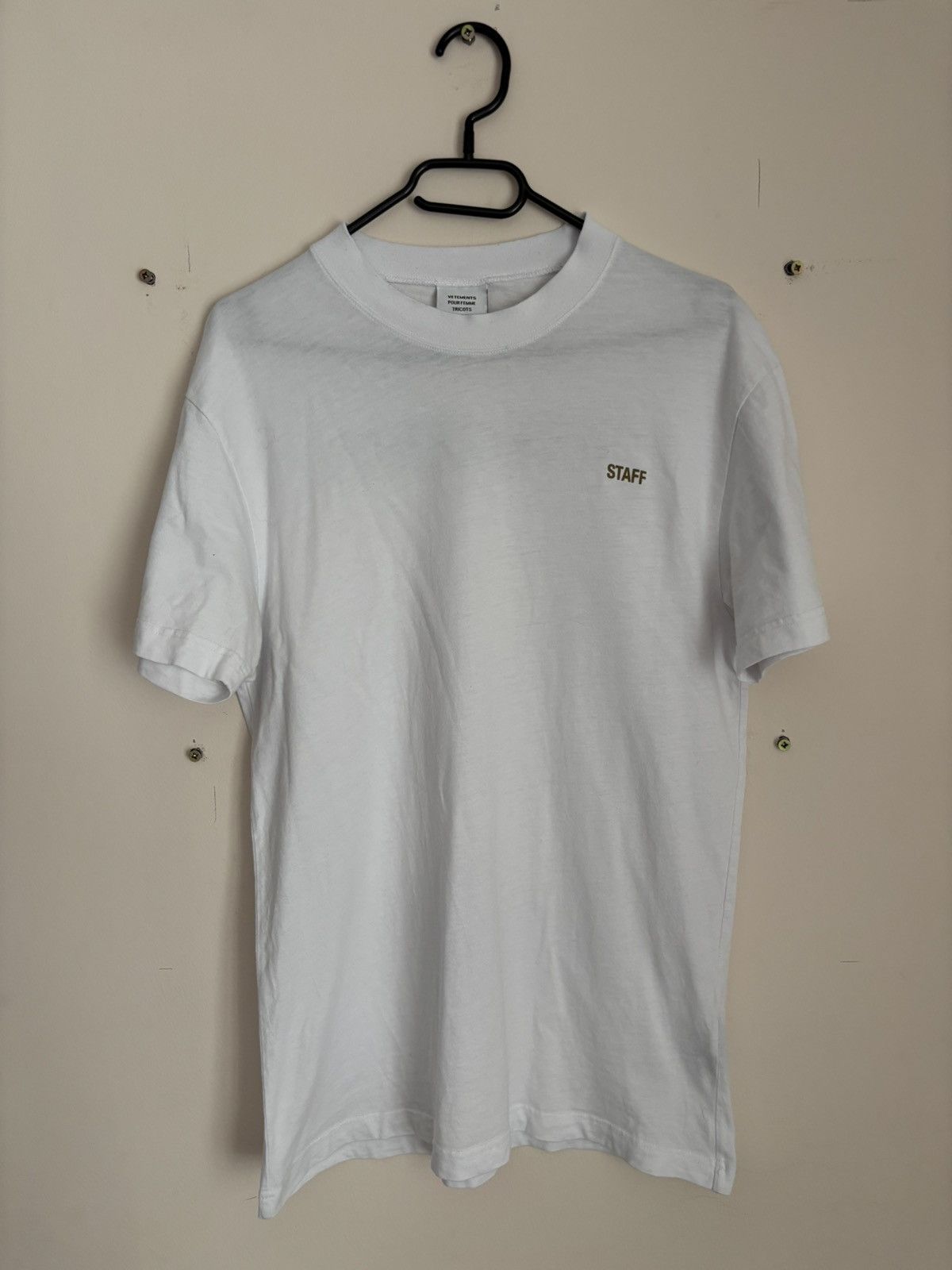 Vetements Vetements Staff Tee - AH18 Size US M / EU 48-50 / 2 - 2 Thumbnail