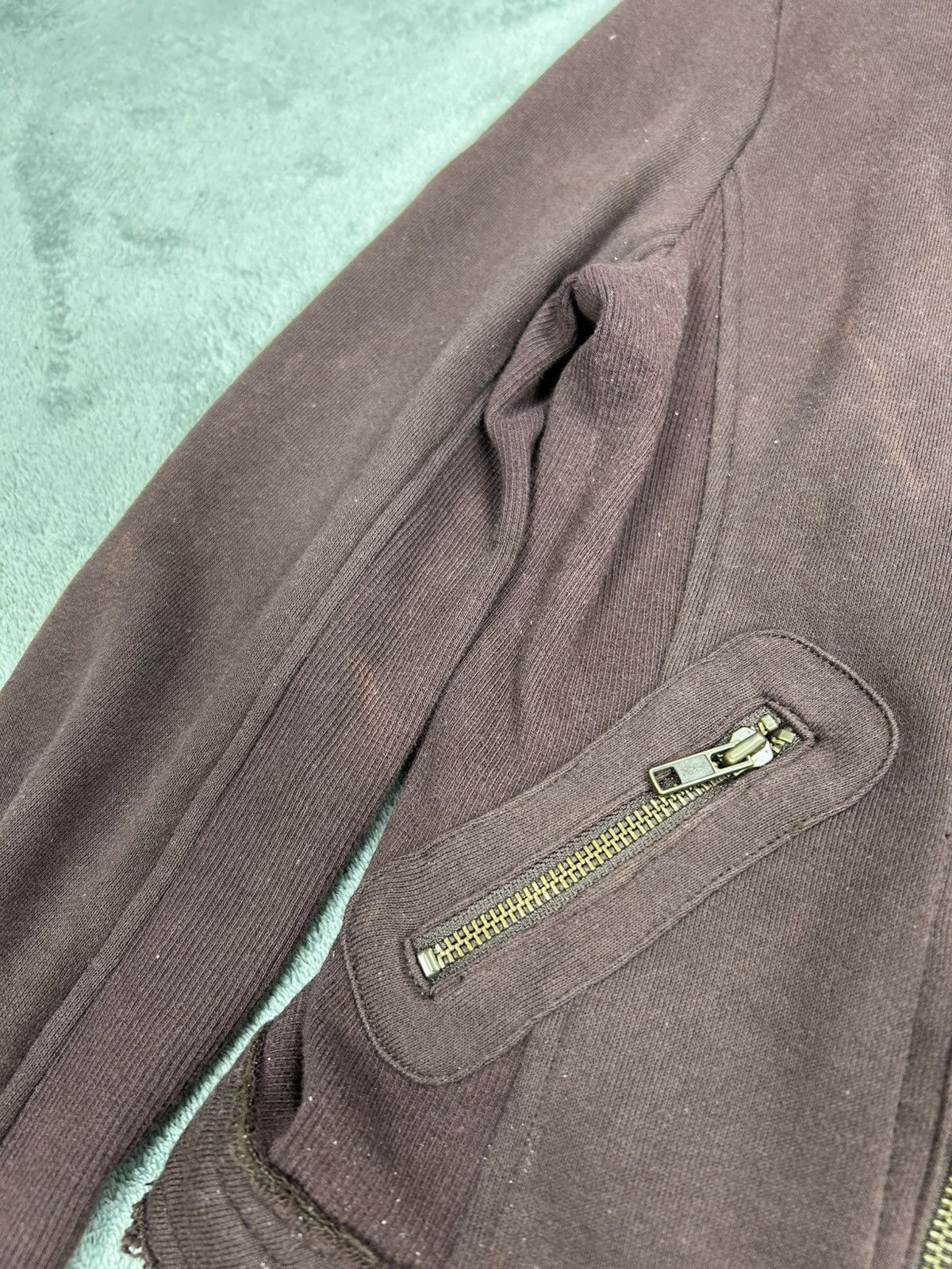 If Six Was Nine Splage Asymmetrical Zipper Jacket. J0116 Size M / US 6-8 / IT 42-44 - 7 Thumbnail