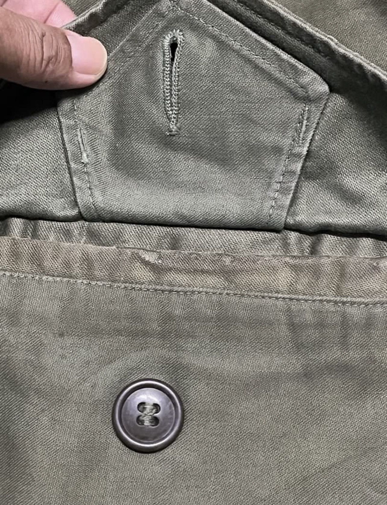 Vintage True Vintage 40s WWII M-1943 Army Field Jacket Men’s 38 Size US M / EU 48-50 / 2 - 9 Thumbnail