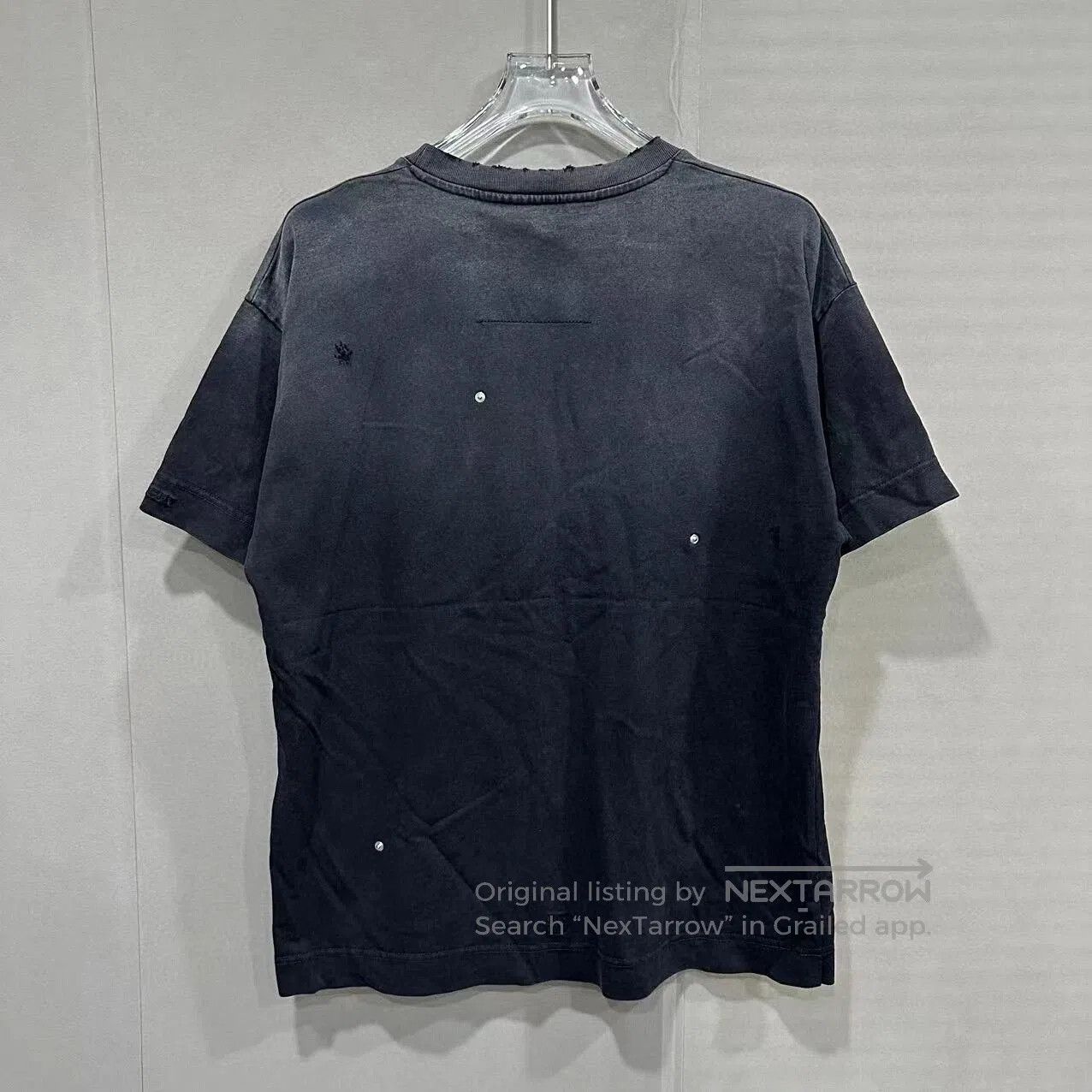 Givenchy Givenchy Gradient Distressed Short Sleeve Shirt. Size US S / EU 44-46 / 1 - 4 Thumbnail