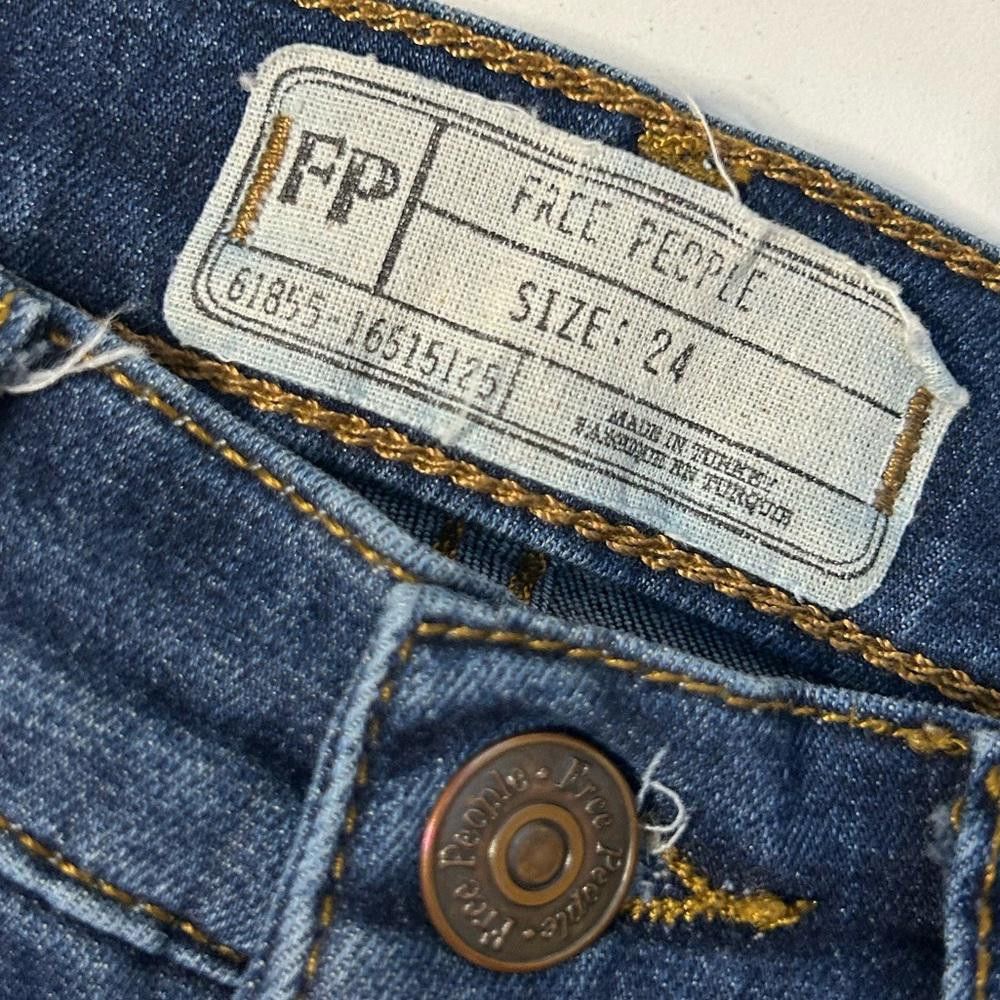 Free People Free People l Distressed Skinny Jeans 24 Size 24" / US 00 / IT 34 - 8 Thumbnail