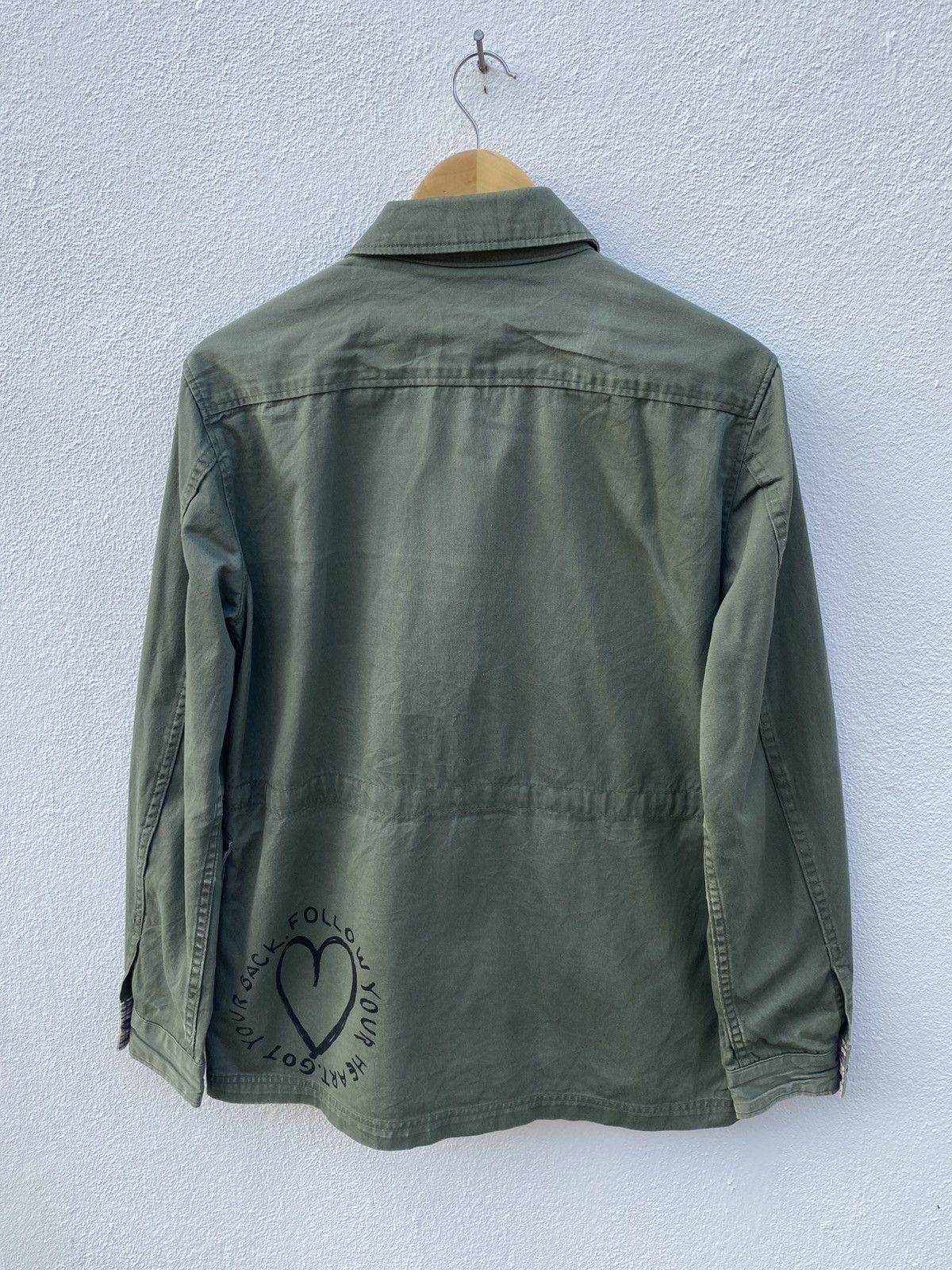 Other Back number army / military embroidery uniform jacket Size US L / EU 52-54 / 3 - 4 Thumbnail