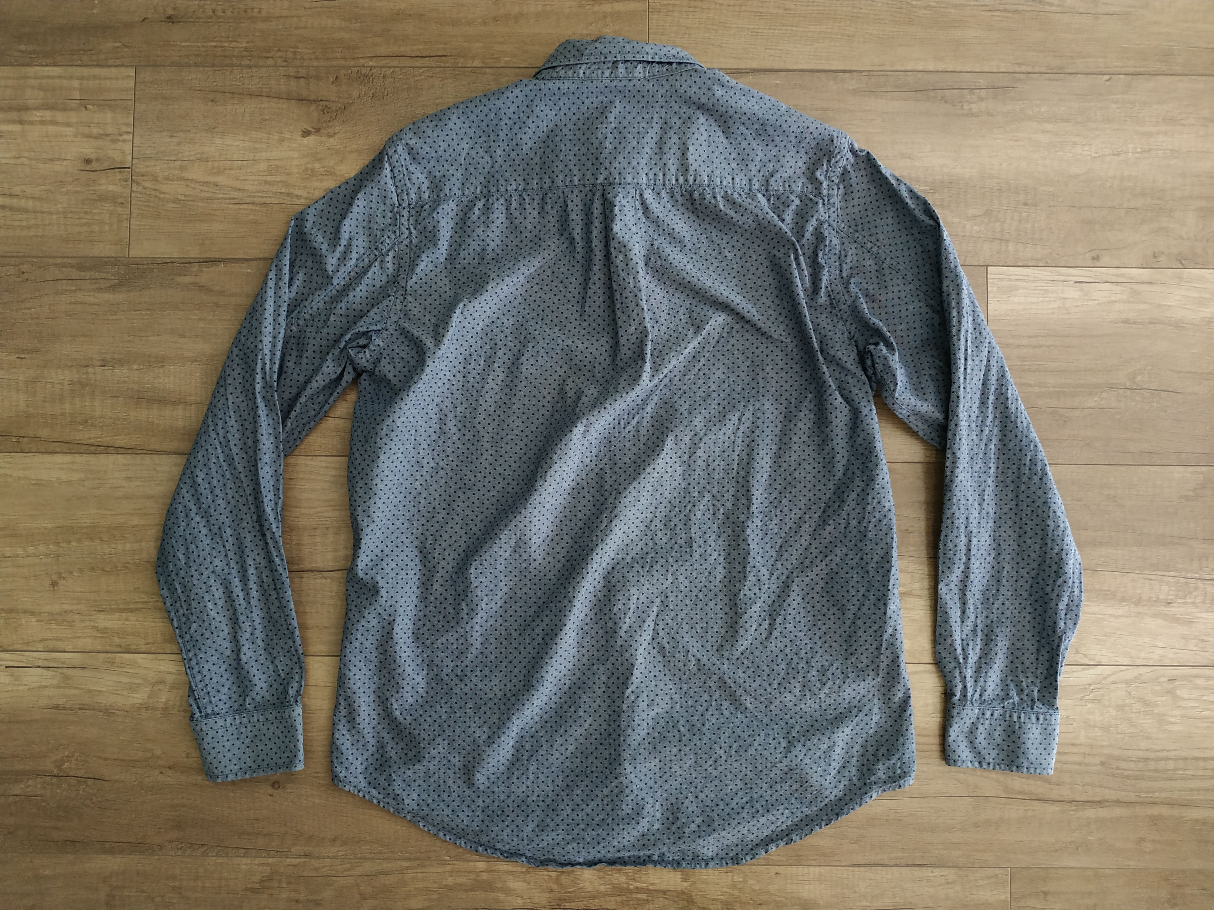 NN07 NN07 No Nationality Men's Vintage Button Up Shirt, s. LARGE Size US L / EU 52-54 / 3 - 5 Thumbnail