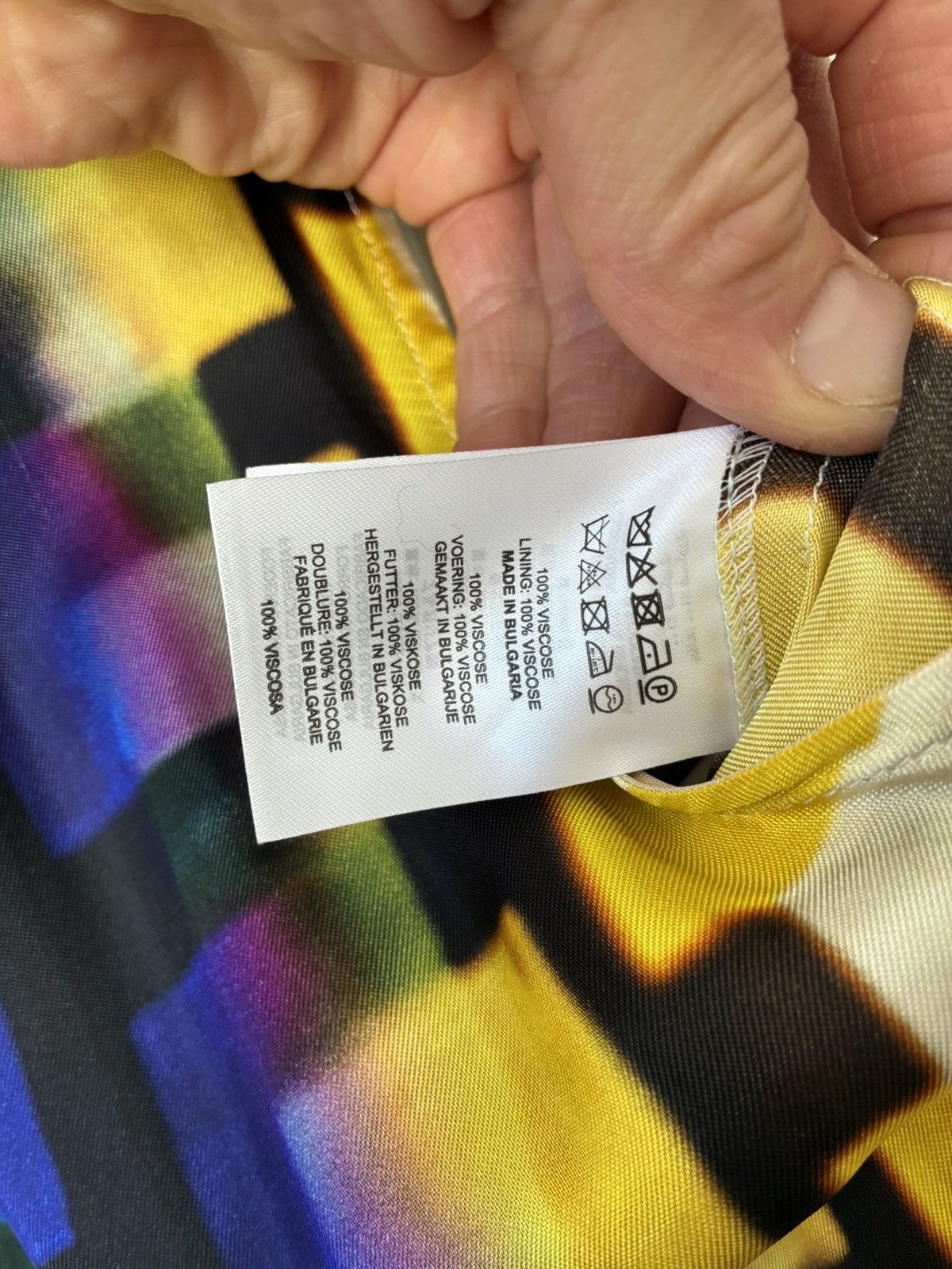 Dries Van Noten Dries Van Noten SS21 Len Lye Printed Romper w/ Apron Skirt Size 26" / US 2 / IT 38 - 16 Thumbnail