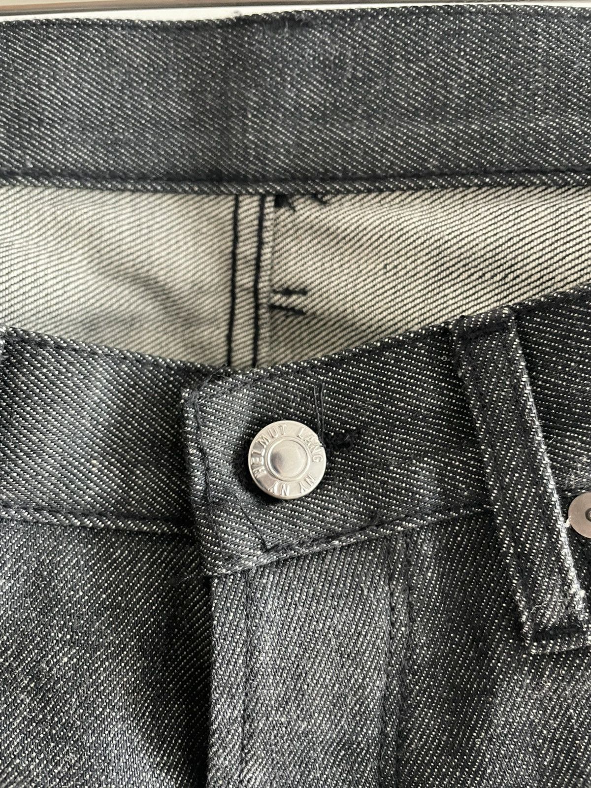 Helmut Lang Helmut Lang Vintage Raw Denim Size US 33 - 3 Thumbnail