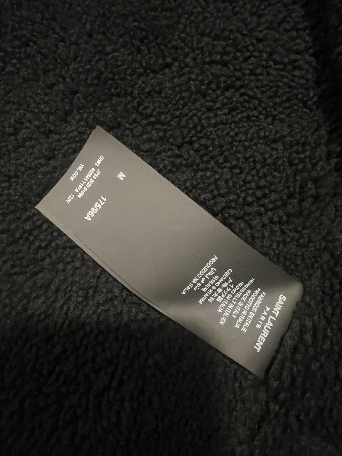 Saint Laurent Paris Saint Laurent men’s denim shearling jacket. M. $2500 Size US M / EU 48-50 / 2 - 3 Thumbnail