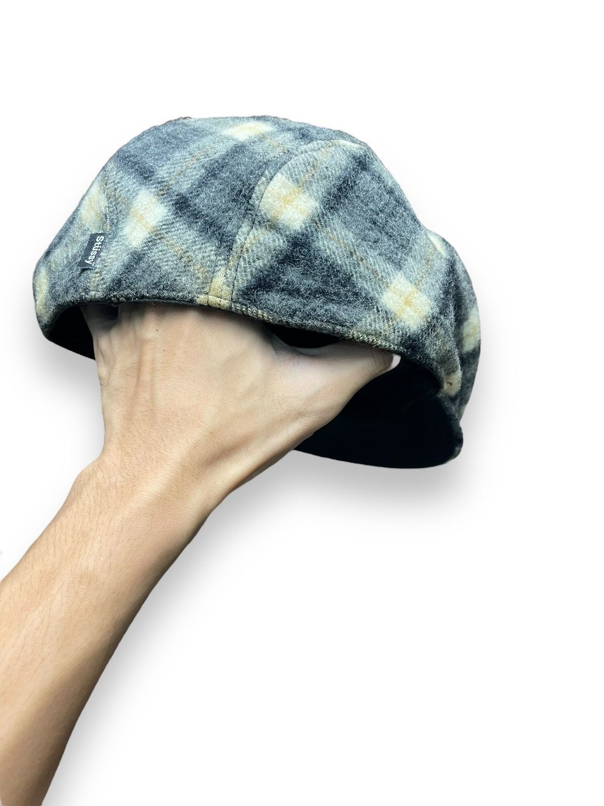 Stussy × Vintage Vintage Stussy Plaid Wool Beretta Hat Size ONE SIZE - 5 Thumbnail
