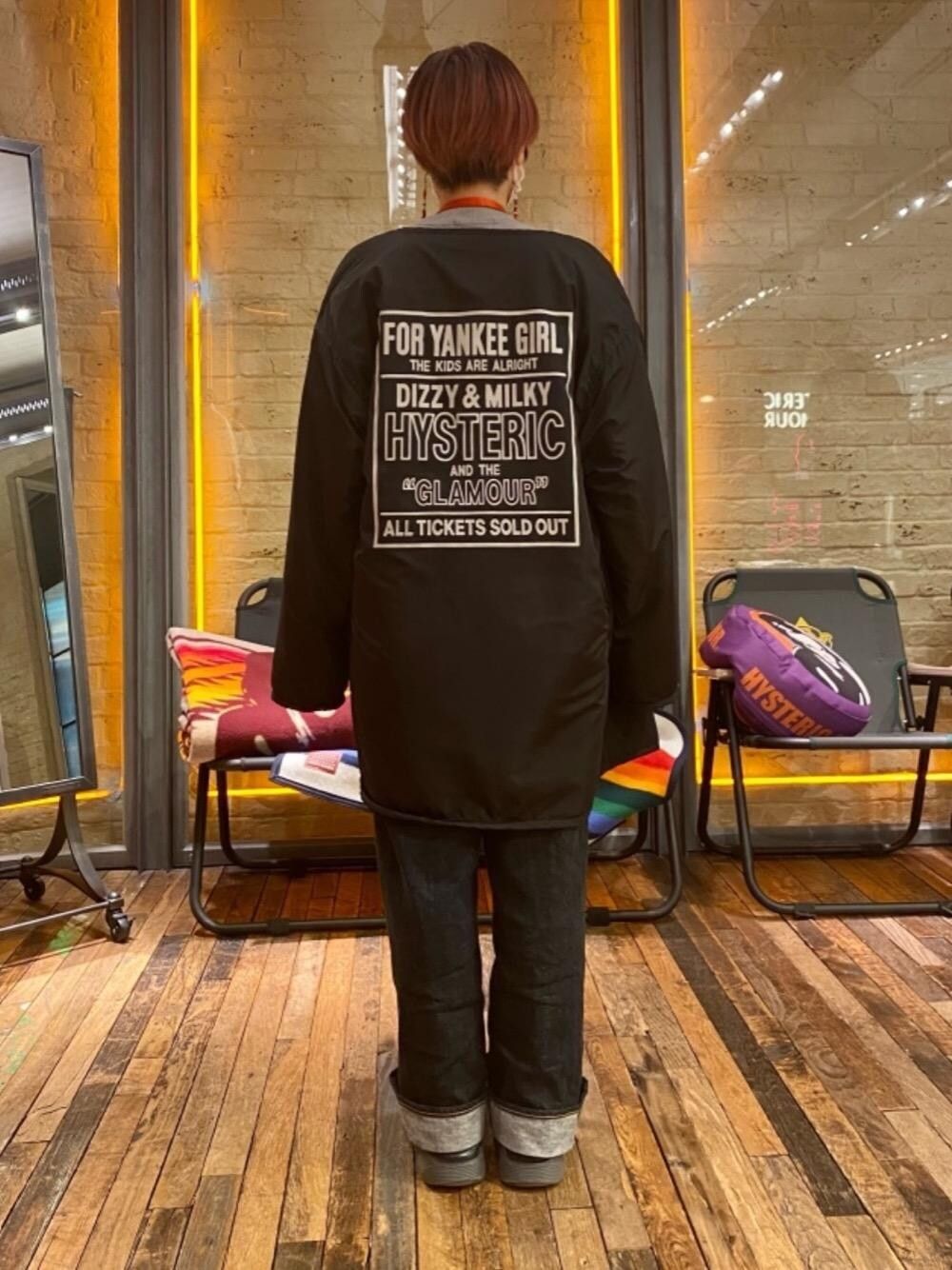 Hysteric Glamour Hysteric Glamour DIZZY &MILKY Reversible nylon Sherpa Jacket Size M / US 6-8 / IT 42-44 - 1 Thumbnail