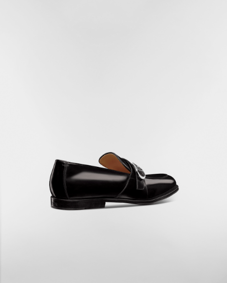 Dior o1w1db10426 3LO128 Timeless Loafers in Black Size US 5.5 / EU 38 - 3 Thumbnail