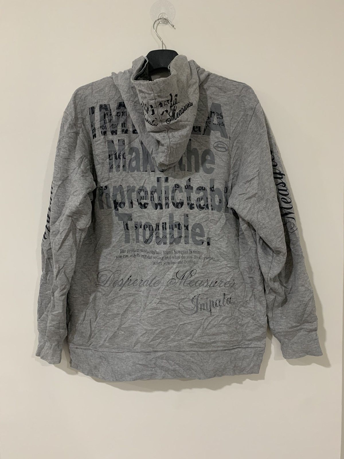 If Six Was Nine Vintage Impala Hoodie double zipper poem bondage Size US L / EU 52-54 / 3 - 1 Thumbnail